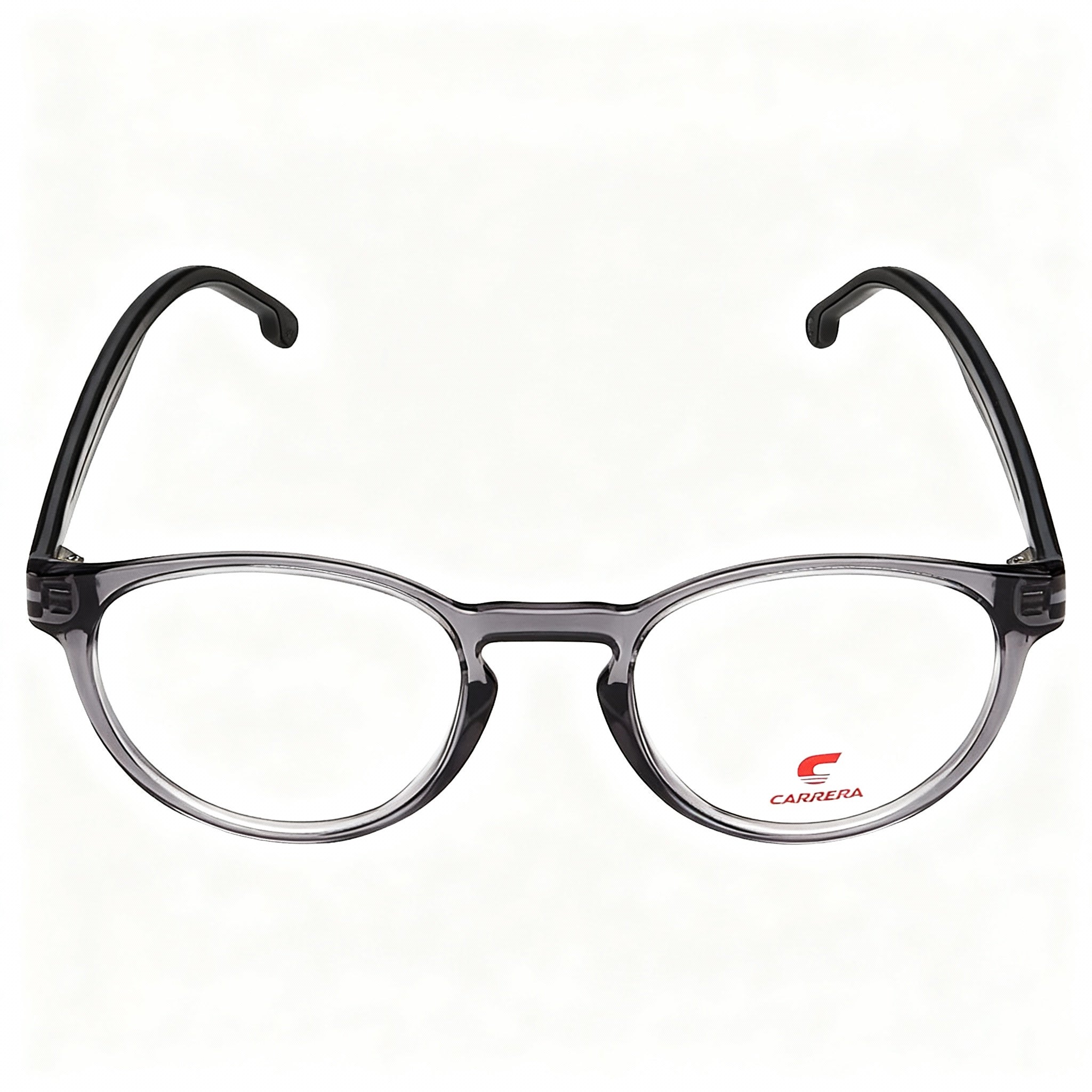 Carrera 8886 Modern Women's Propionate Eyeglasses, Grey Black, Non-Polarized Lenses, 50-20-145mm