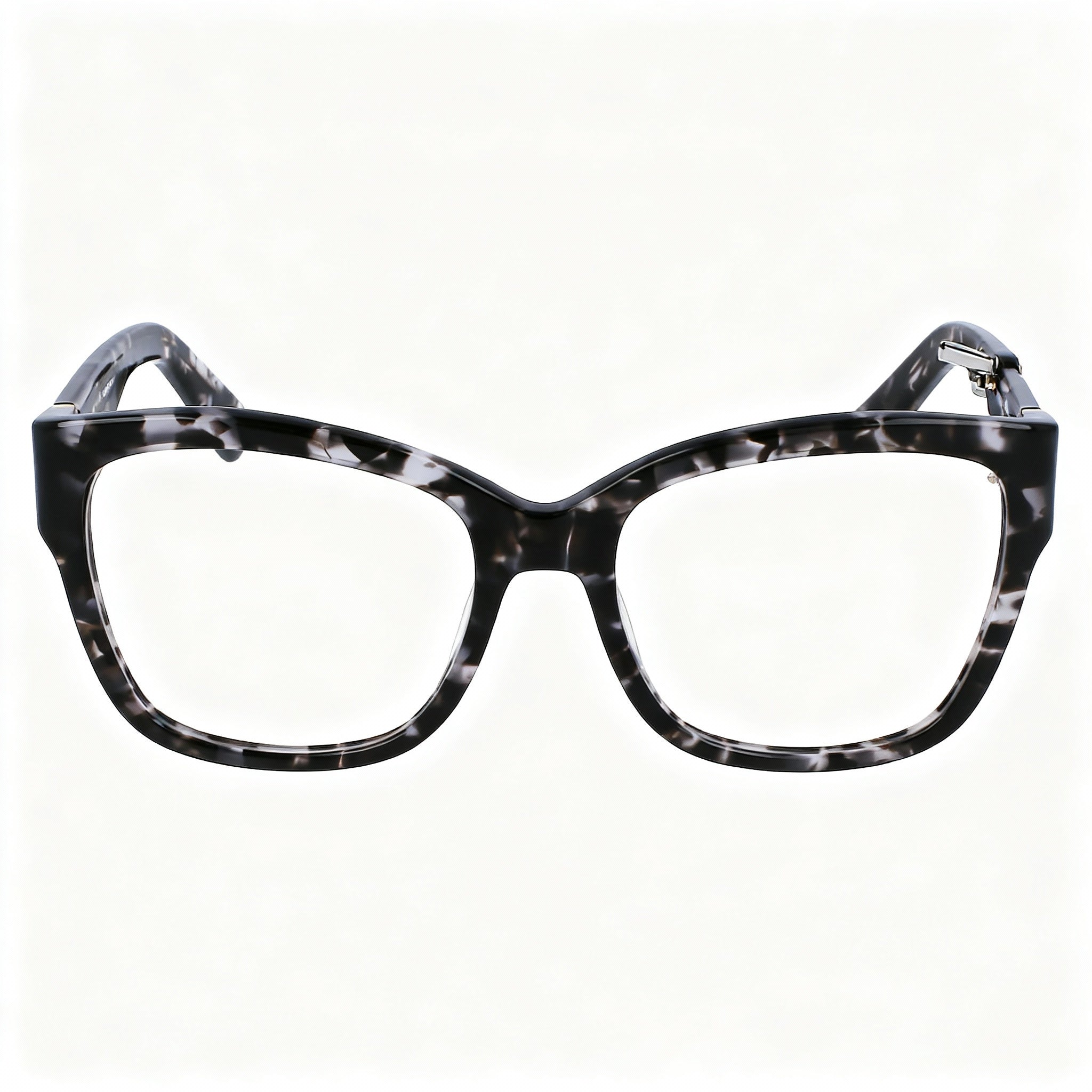 Longchamp Modern LO2712 Women's Full Rim Square Alloy Steel Eyeglasses Frame, Grey Havana 53-17-140