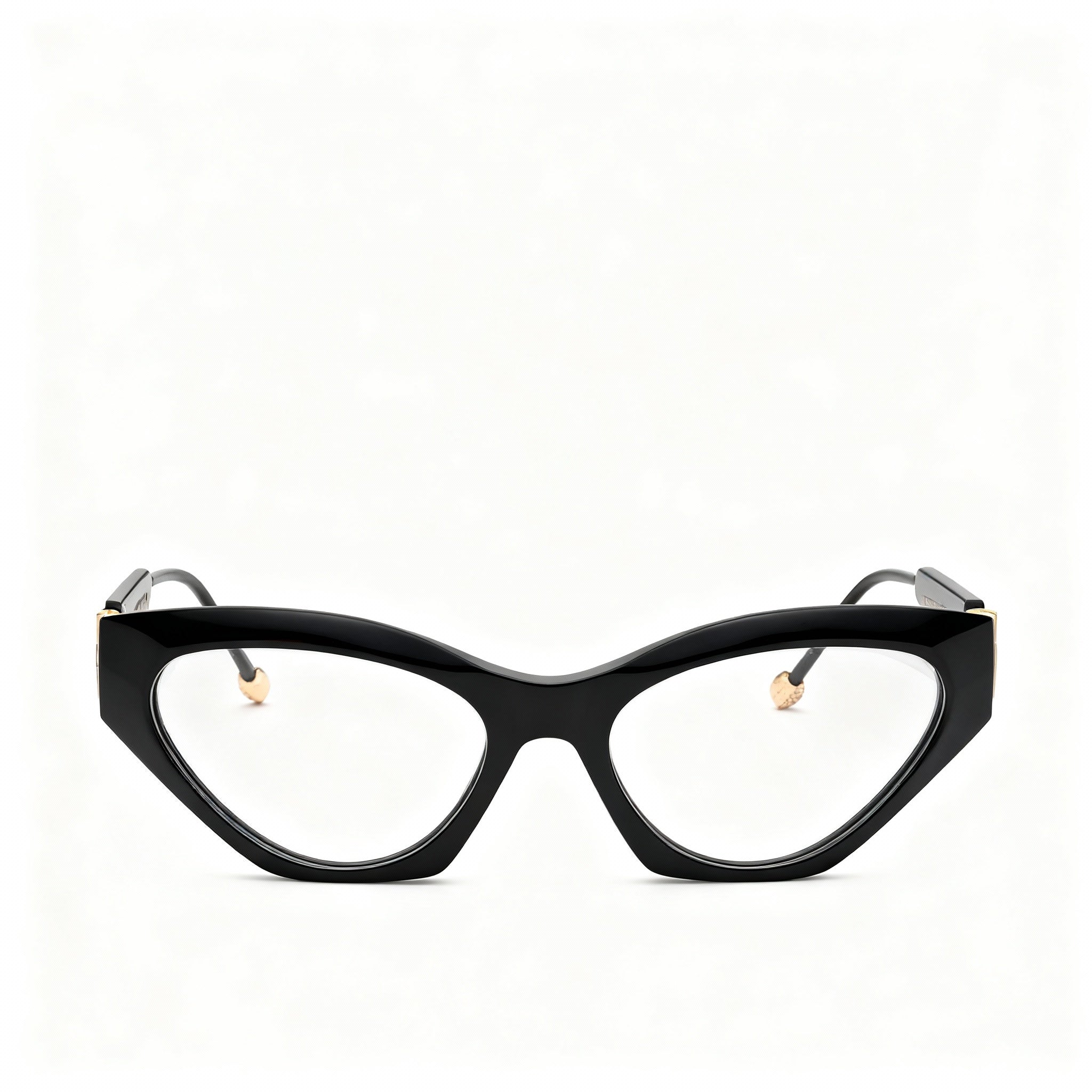 Philipp Plein Vpp069s Men's Black Acetate Lightweight Optical Eyeglass Frames, Lens 55mm Bridge 18mm Temple 140mm