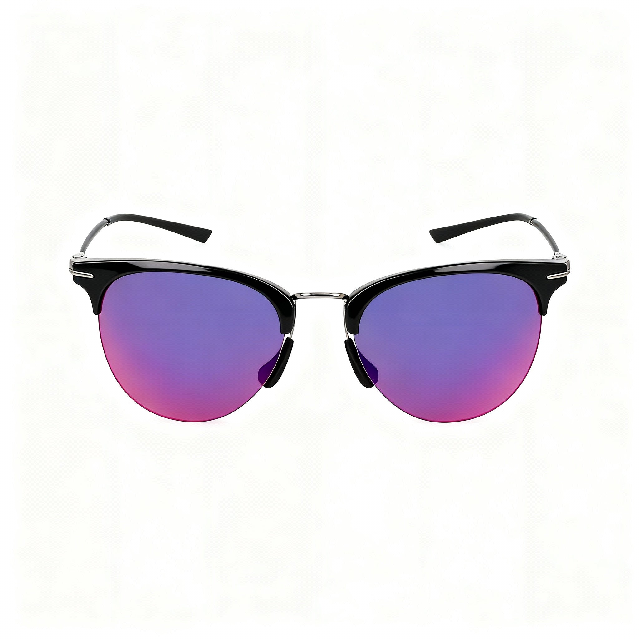 Nike Divot Ev24038 Black Infrared Mirror Women's Plastic Polarized UV Protection Sunglasses 54mm