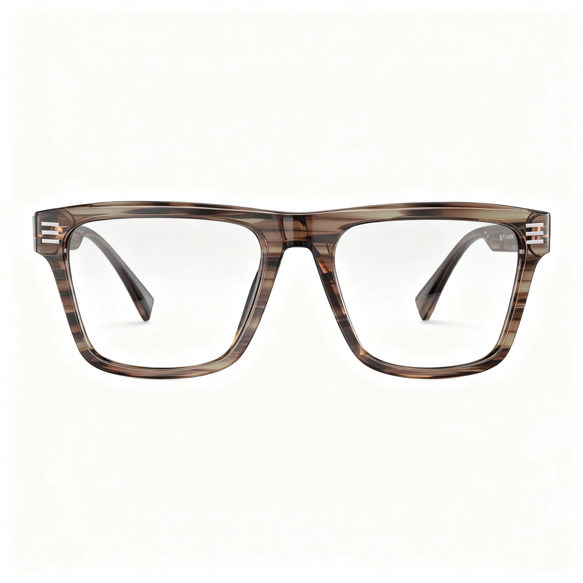 BURBERRY Be 2387 Women's Designer Full-Rim Acetate Eyeglass Frame, Striped Green (55-18-150)