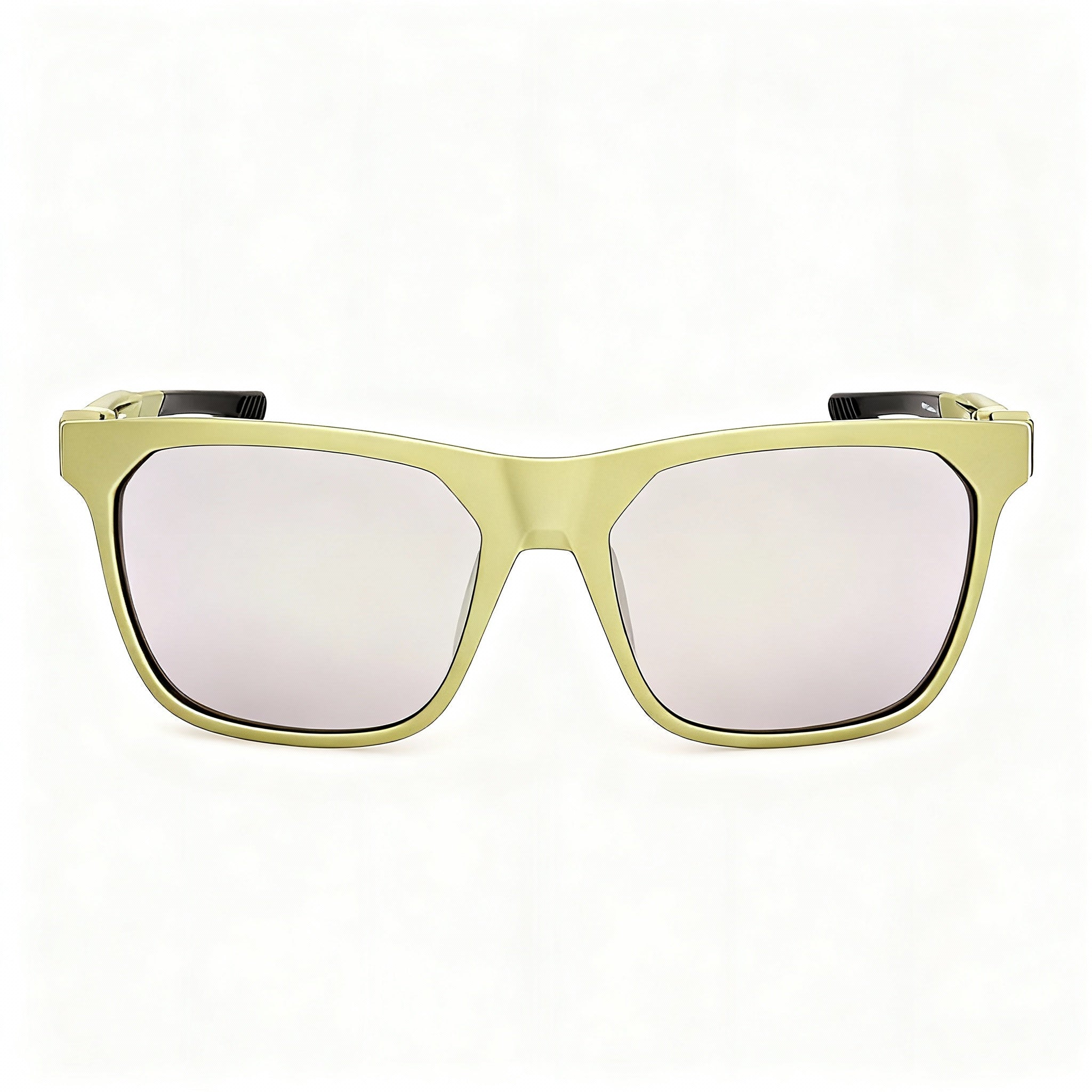 Adidas Injected Sunglasses Unisex, Lightweight Plastic Frame, Matte Light Green with Green Non-Polarized UV 400 Lenses, 55-16-130