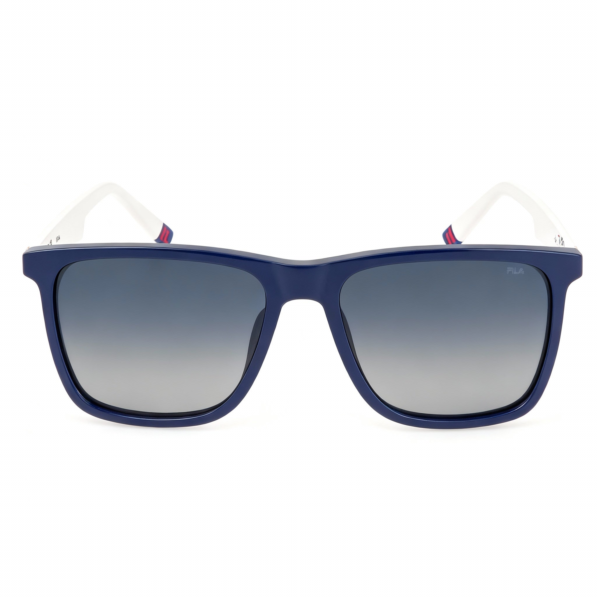 Fila Sfi461 Men's Blue Frame Blue Gradient Lens Non-Polarized UV Protection Sunglasses 56-17-145