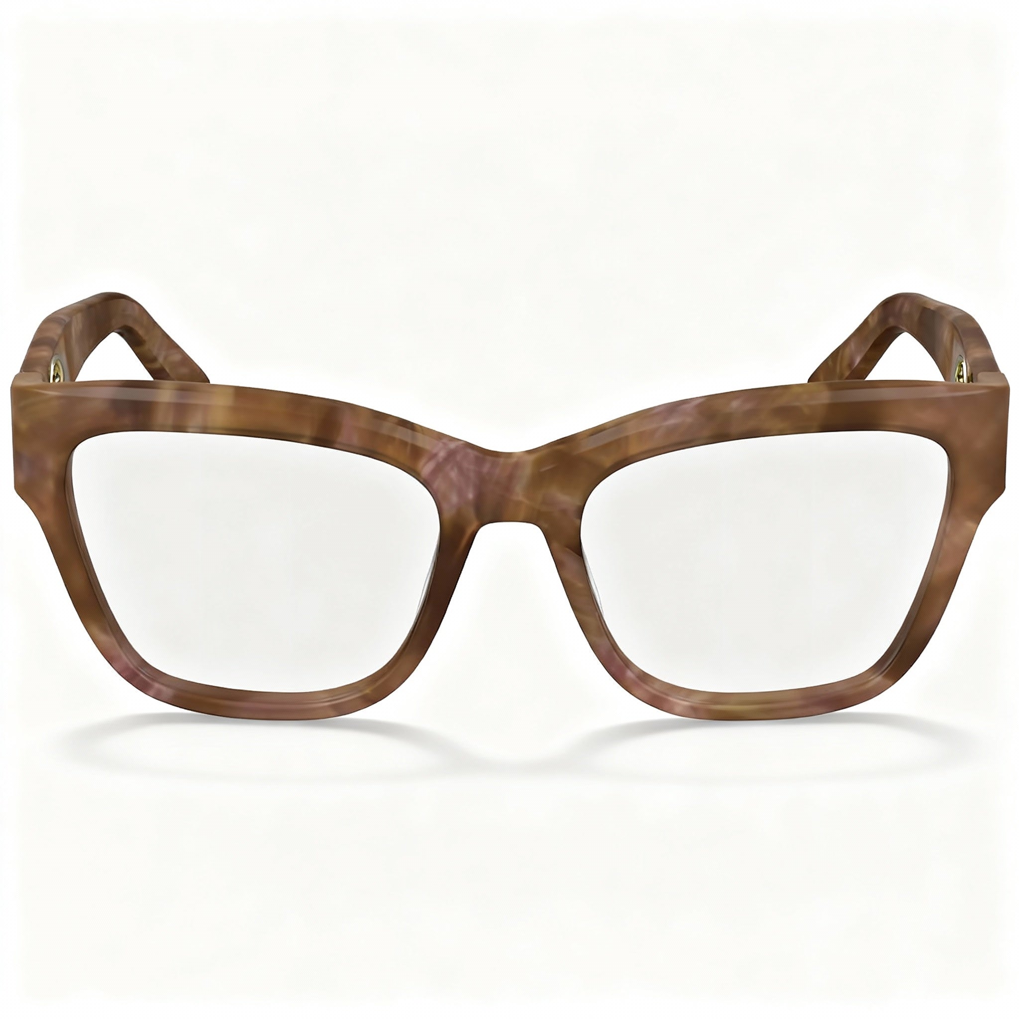 Longchamp LO2743 Men's Casual Acetate Eyeglasses Marble Brown Rose Non Polarized 52-17-140