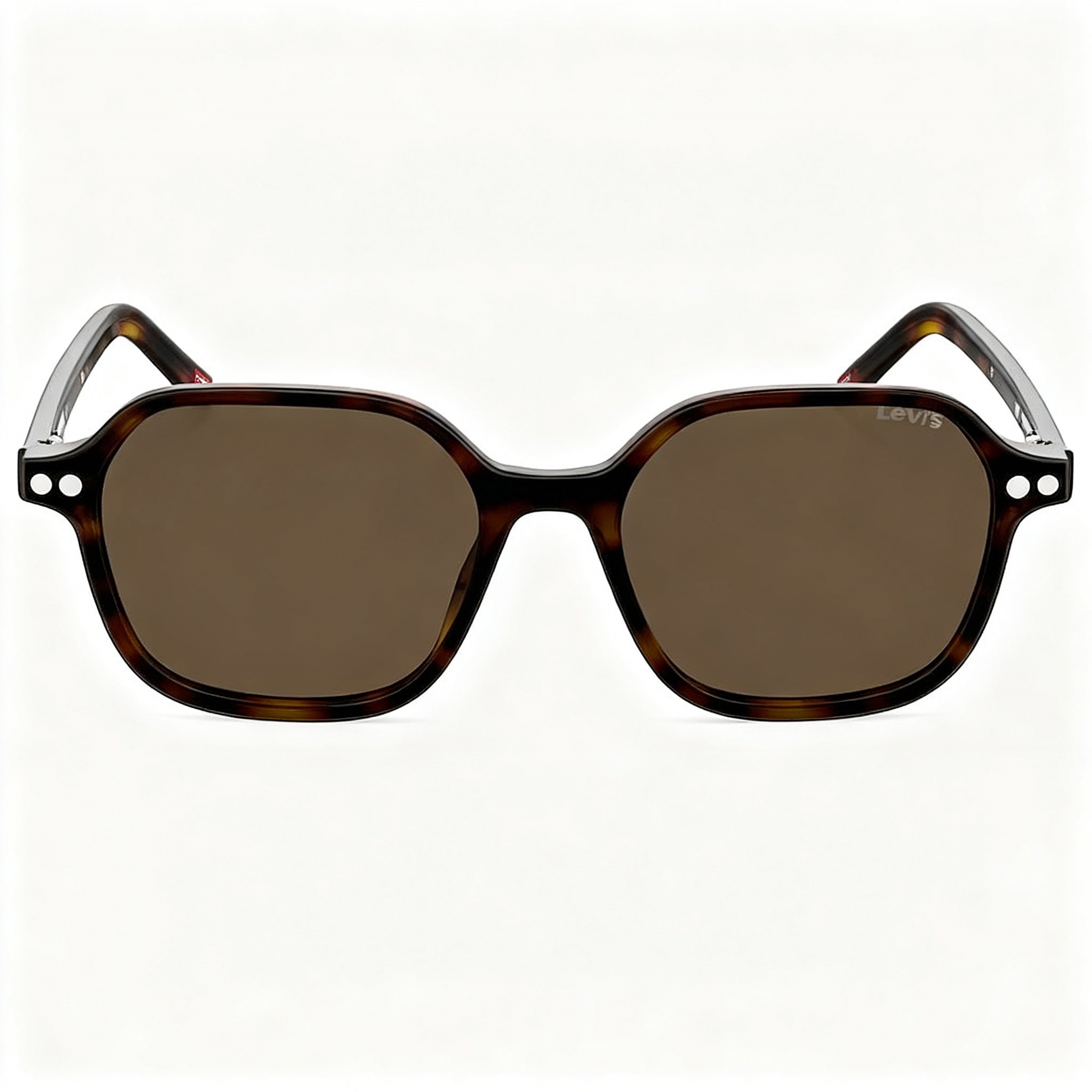 Levi's Classic Women's Injected Frame Havana Sunglasses, 100% UV Polycarbonate Non-Polarised 52-17-145