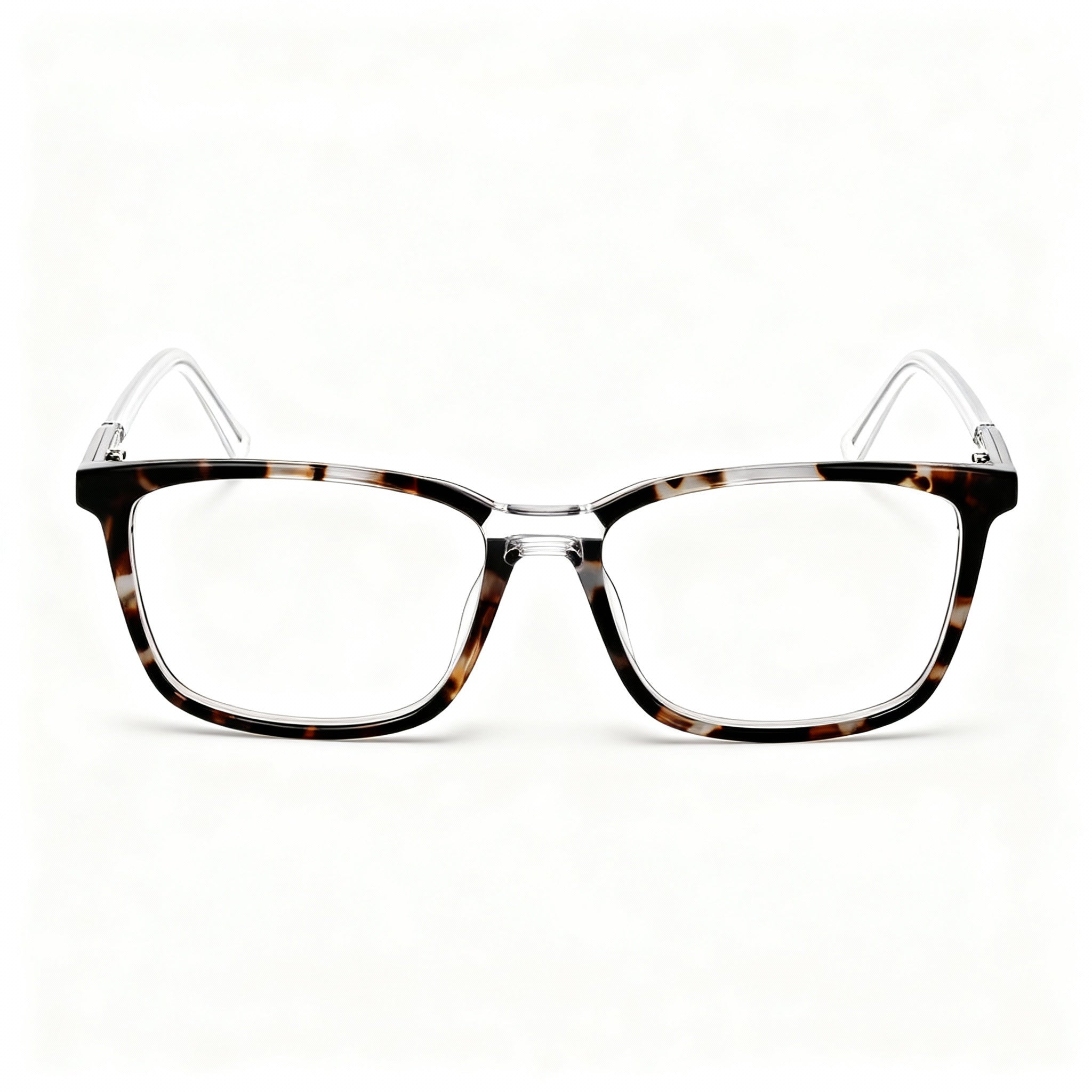 GUESS Women's Rectangular Full-Rim Grey Plastic Eyeglasses with 54mm Lens, 15mm Bridge, 145mm Temples