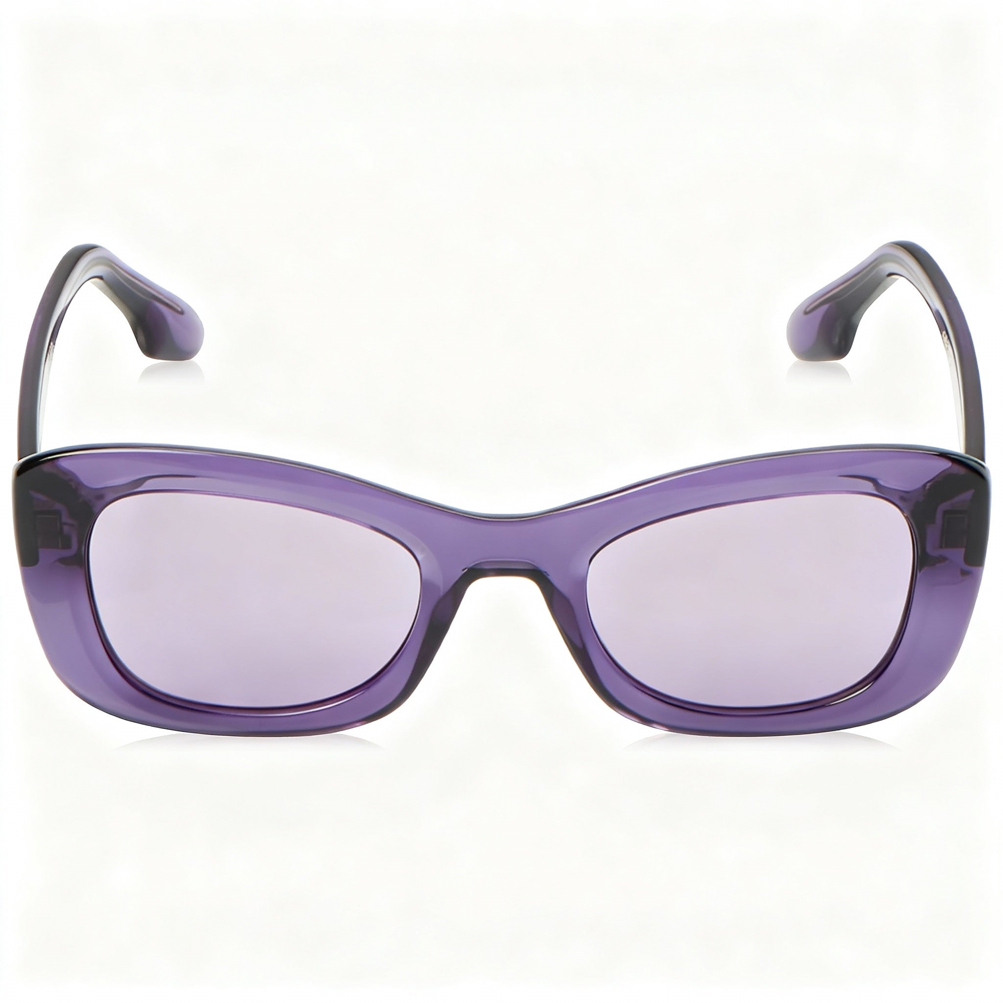 Victoria Beckham Modern Men's Acetate Frame Violet Lens UV Protection Non-Polarized 50-22-140mm Sunglasses