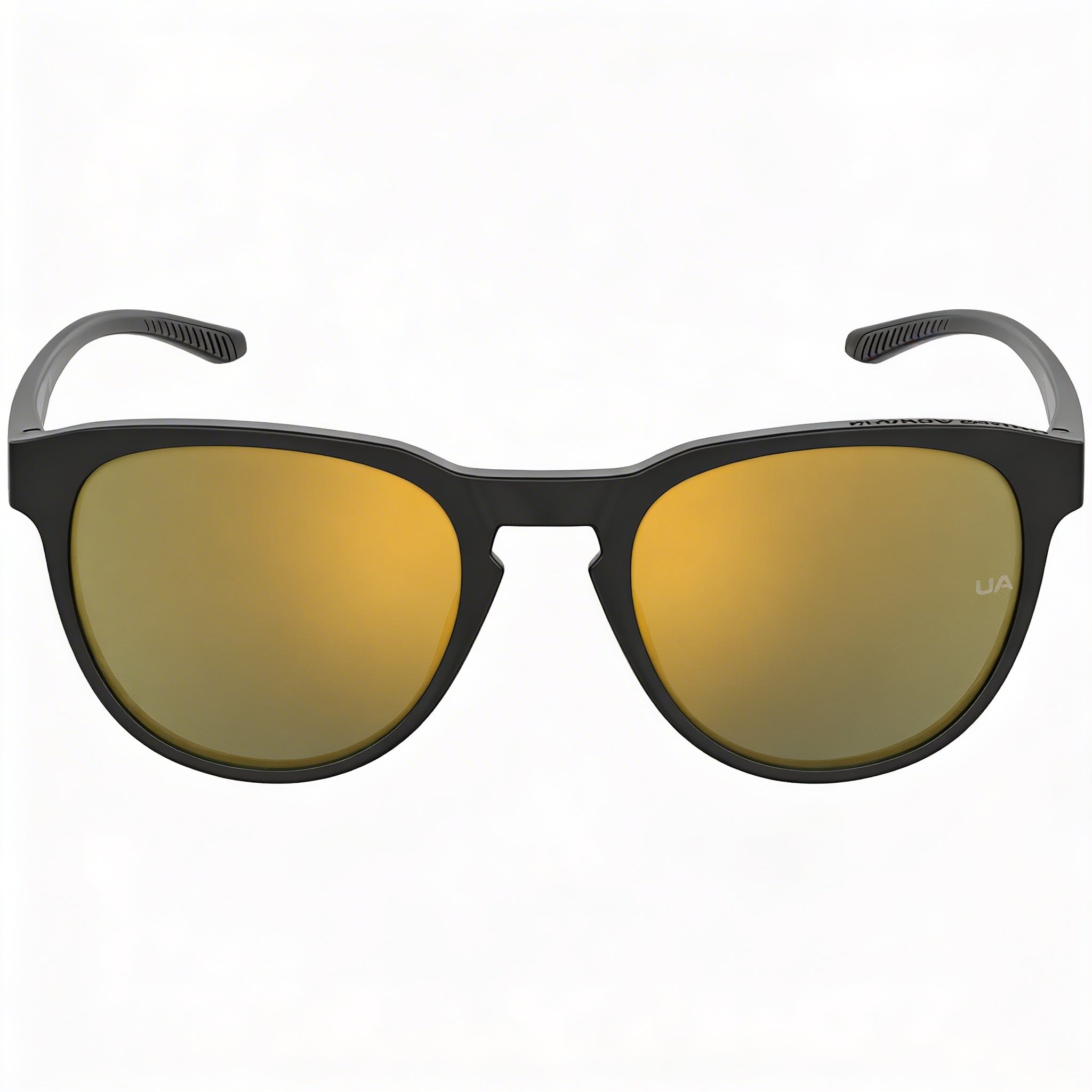 Under Armour Classic Men's ECO CO-POLYESTER UV Protected Sunglasses in Black Multilayer Gold 53mm
