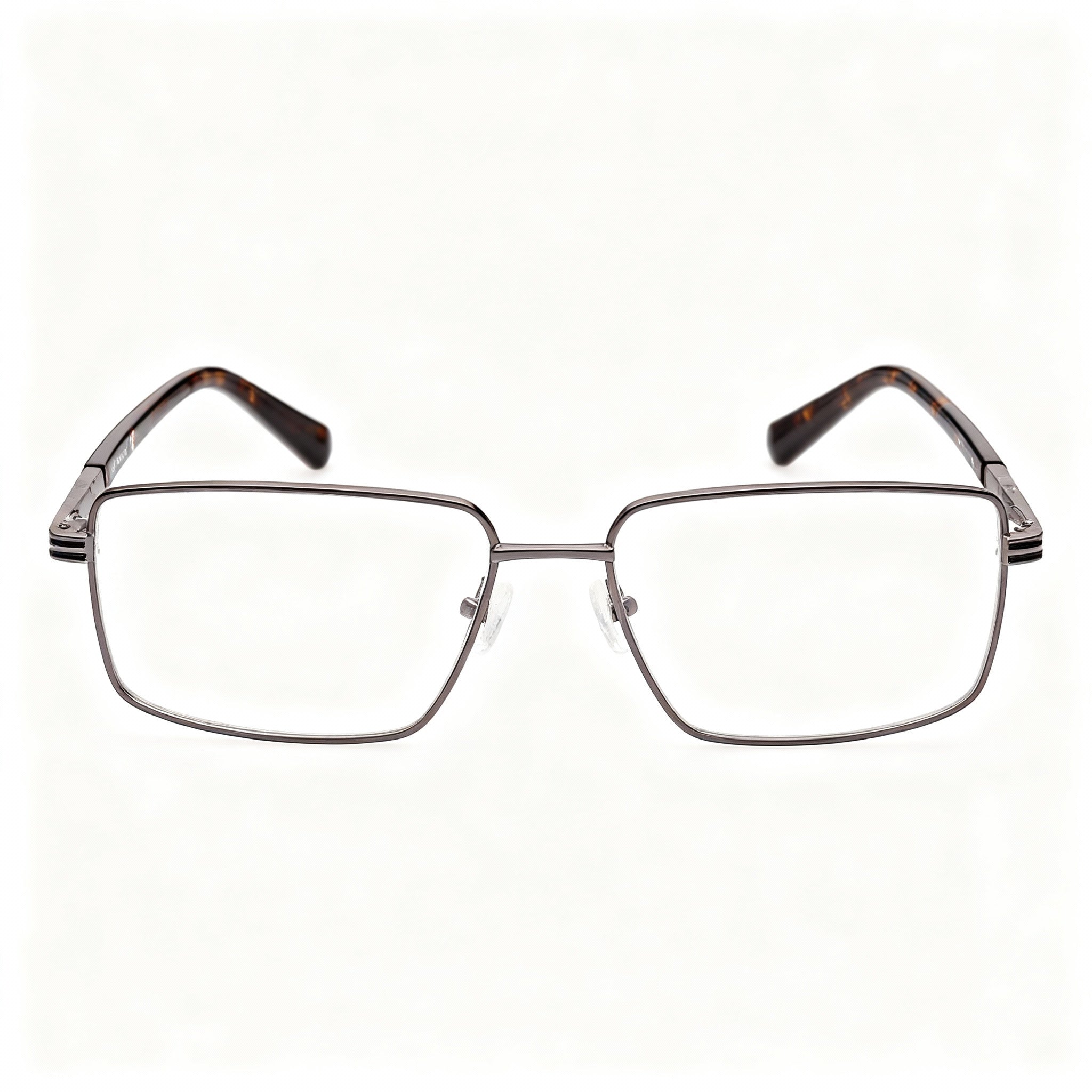 GUESS GU50061 Men's Casual Metal Frame Matte Metallic Non-Polarized Eyeglasses 54mm Lens Width