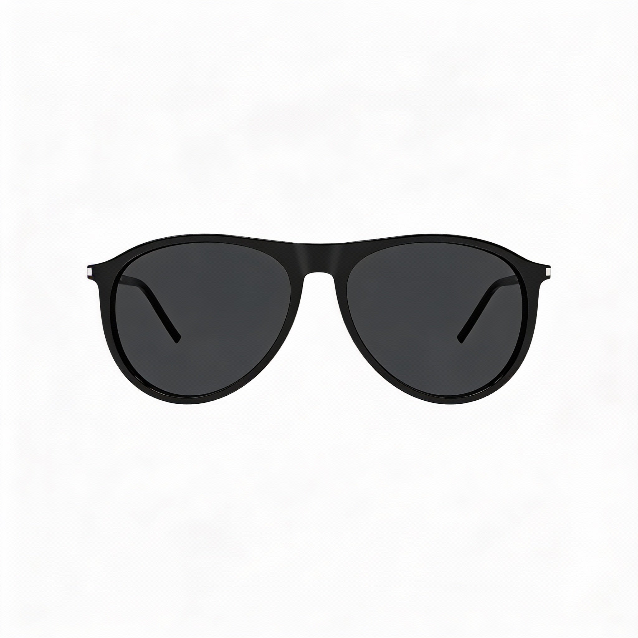 Yves Saint Laurent Aviators Women's Black Acetate Sunglasses 56