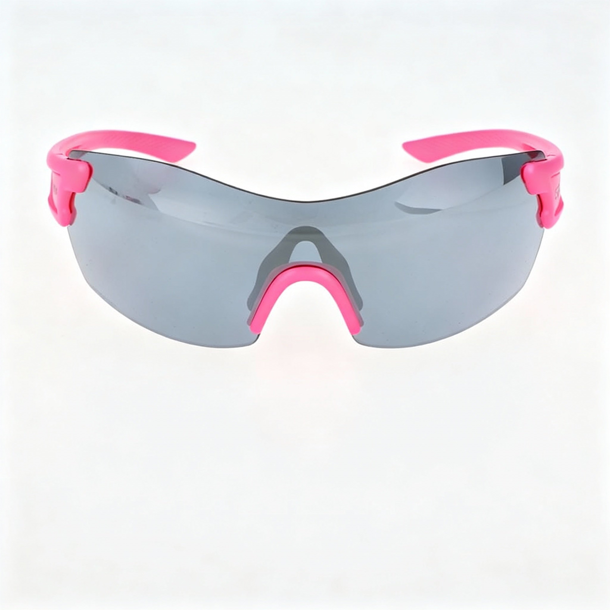 SMITH Pivlock Asana Women's Pink Fluorescent Titanium Anti-Reflective Non-Polarized Silver Lens Sunglasses 99mm