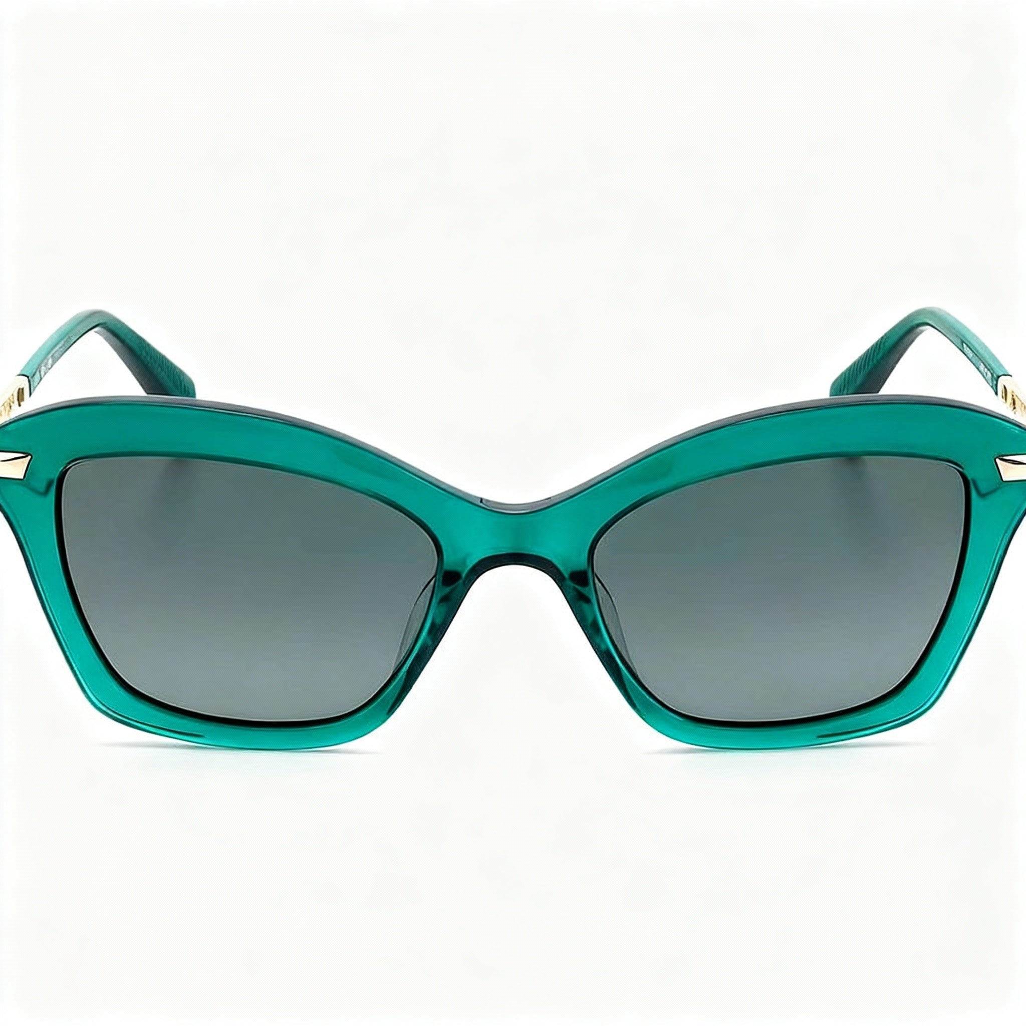 rag & bone Women's Modern Heritage Green Acetate RX-Able Eyeglasses with Clear UV Protected Lenses 53-19-140