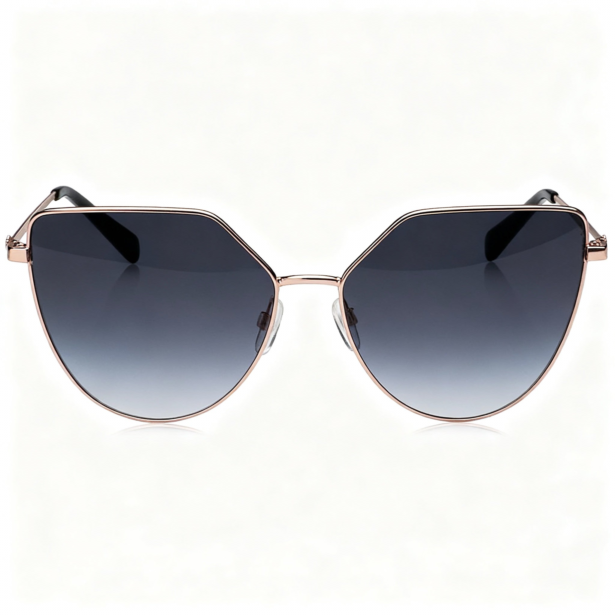 Love Moschino MOL589 Modern Women's Pink Nude Acetate UV Protected Non-Polarized Sunglasses 55mm