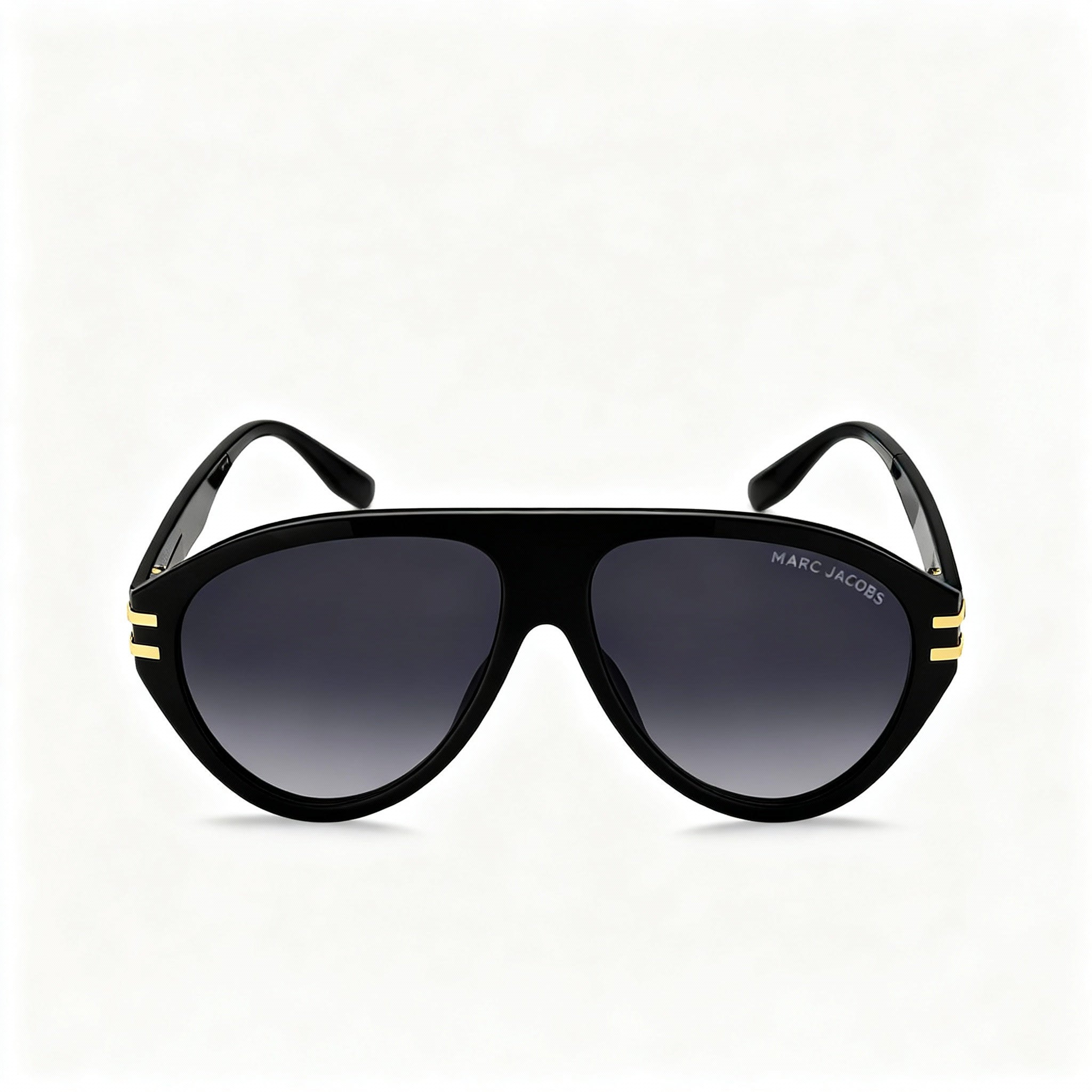 Marc Jacobs MARC 747/S Unisex Casual Style Acetate Black Frame Dark Grey Shaded Non-Polarized 58-15-145