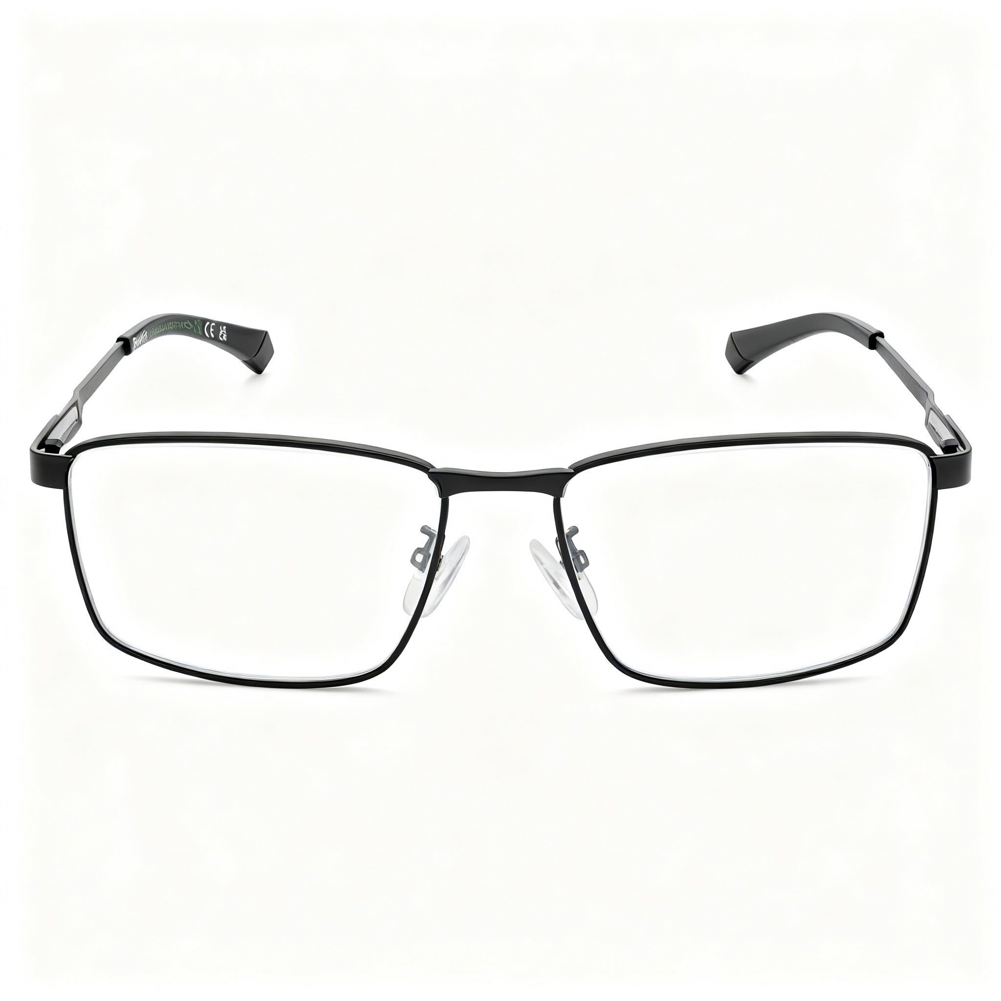 Polaroid Casual PLD D534/G Men's Eco Stainless Steel Eyeglasses Matte Ruthenium 55-15-145