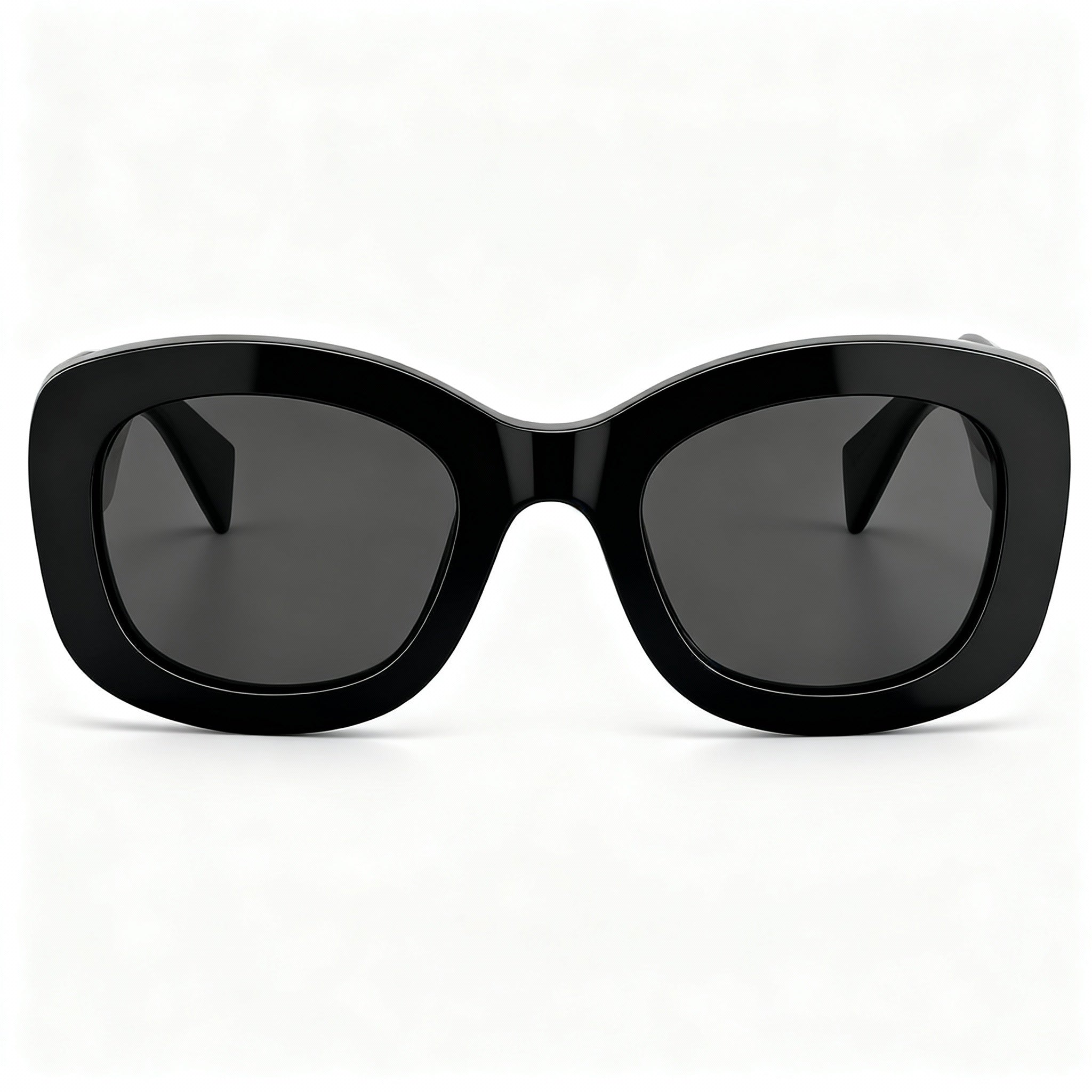 Prada Modern Women's Multicolor Acetate Frame Dark Grey Non-Polarized UV Protection Sunglasses 54-23-145