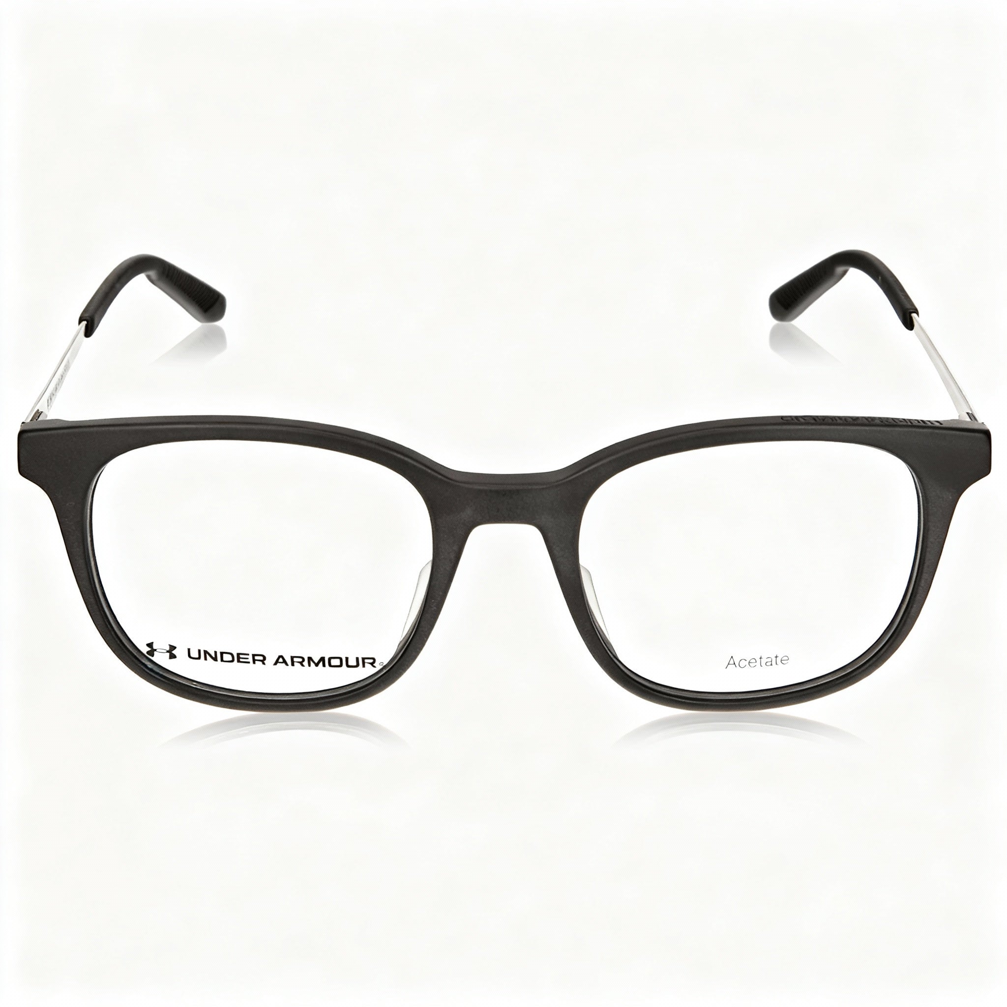 Under Armour Modern Men's Acetate Frame Matt Black Non-Polarized Polycarbonate UV Protection Sunglasses 51mm