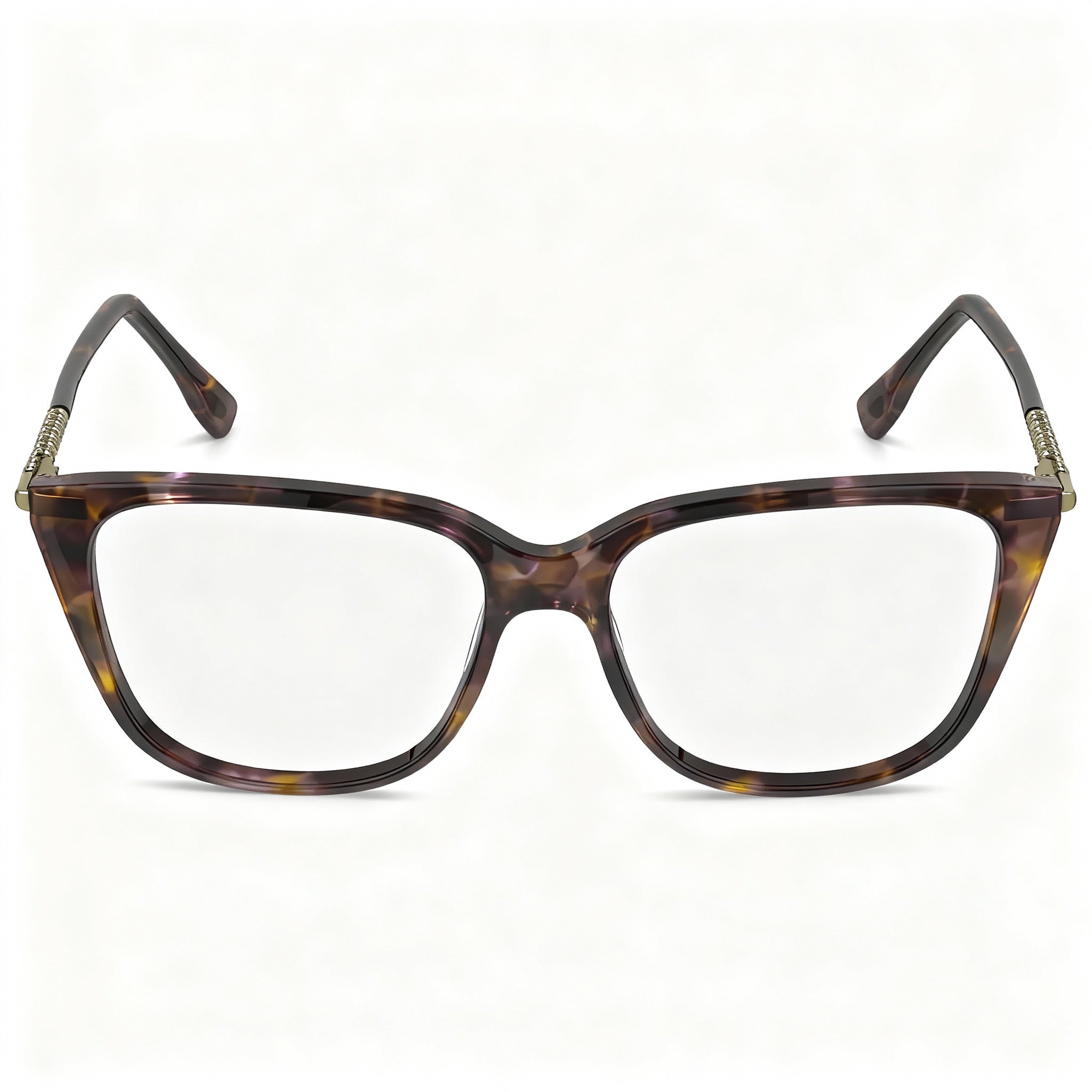 Lacoste L2939 Modern Unisex Metal Frame Polarized Sunglasses, Havana Purple, 54mm Lens Width