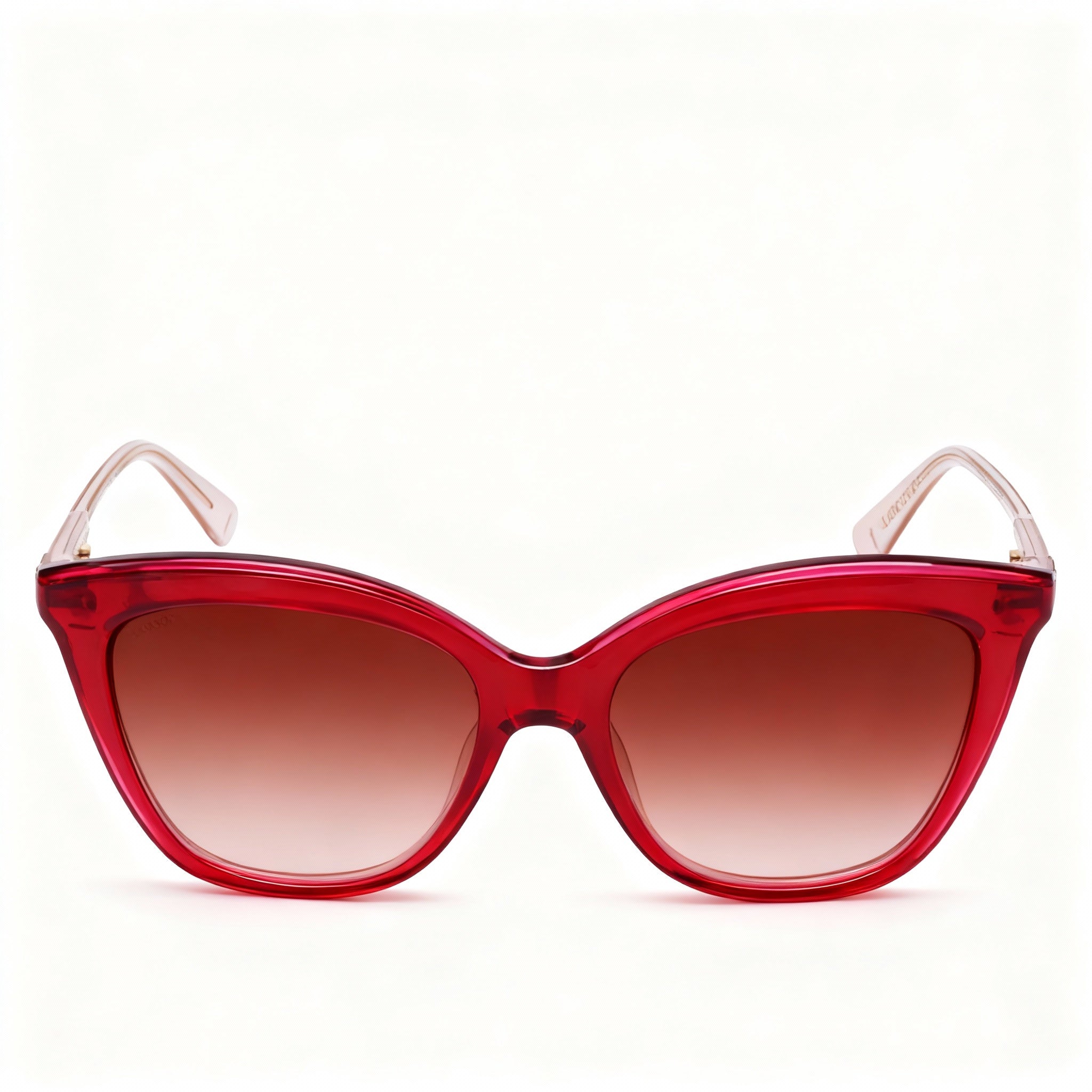 Longchamp LO729S Women's Modern Style Propionate Frame Fuchsia Rose Sunglasses with Polycarbonate Lenses, 55mm
