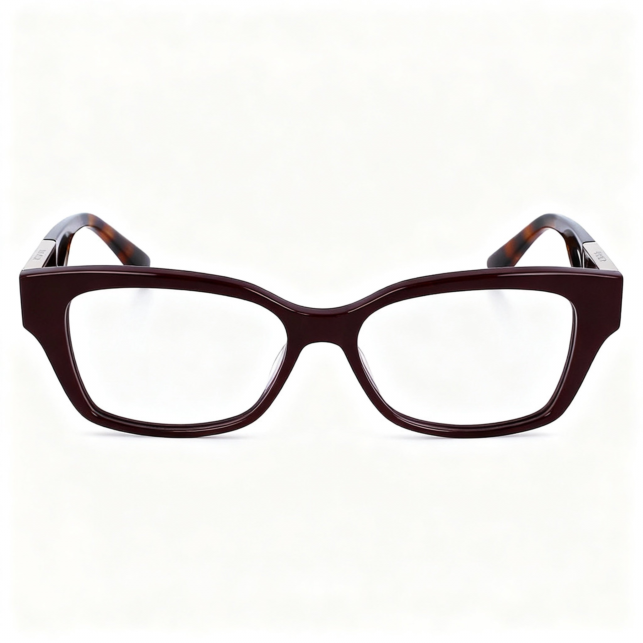 Lacoste Sporty L2907 Unisex Dark Red Propionate Non-Polarized Eyeglasses 53mm