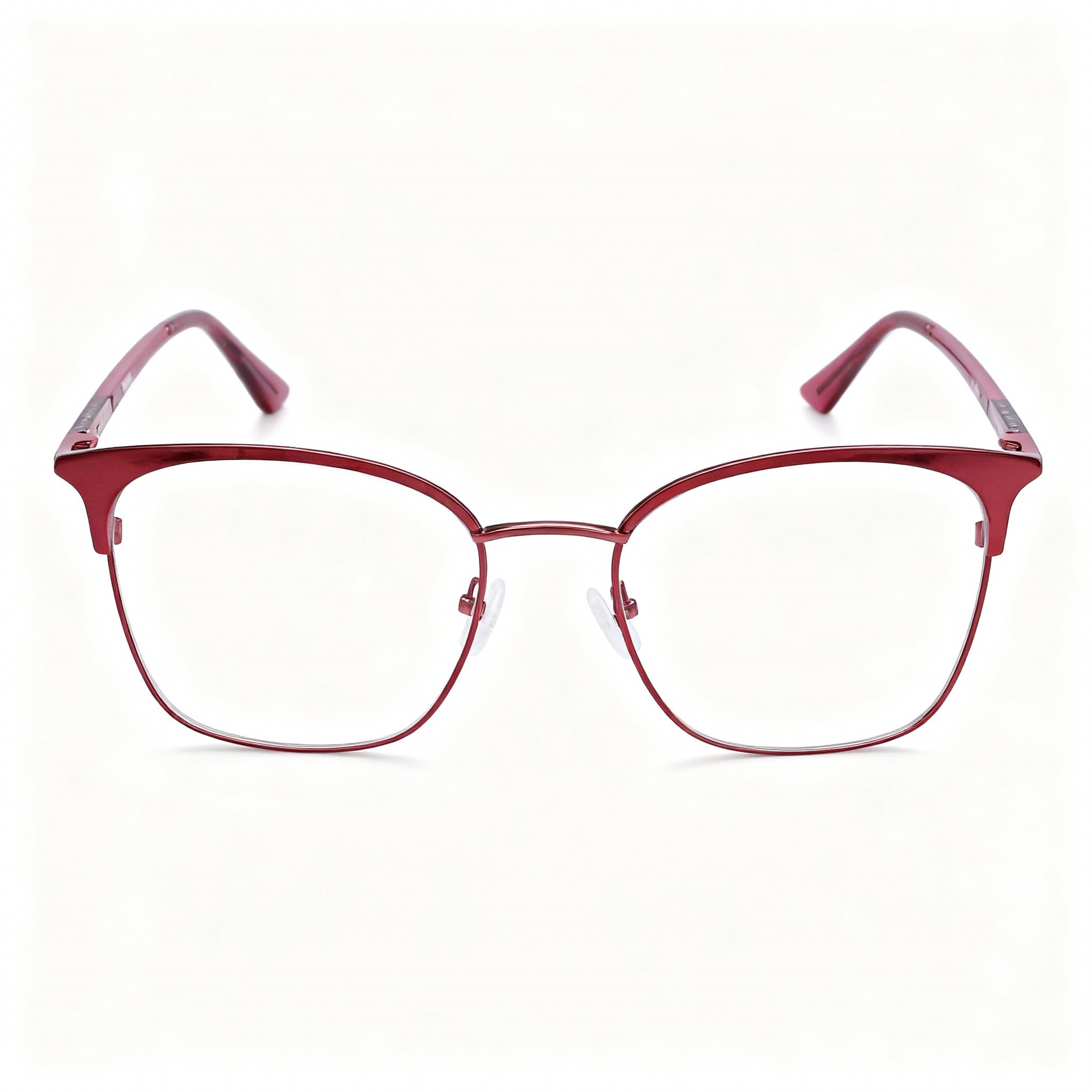 Calvin Klein Ck22119 Model Unisex Wine Metal Frame Polarized Lenses Sunglasses, 53mm Lens Width