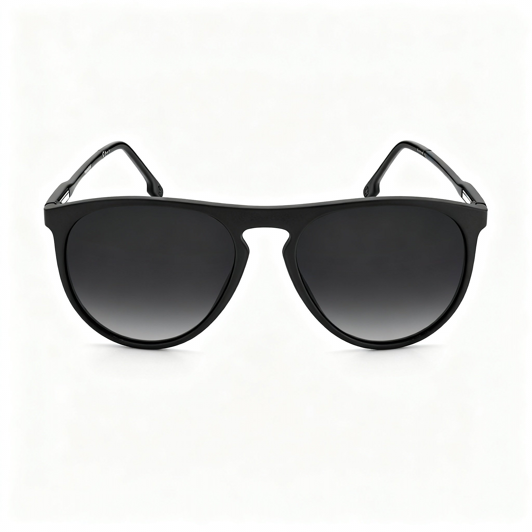 Carrera Classic Unisex Sunglasses - Matte Black Polyamide, Grey Gradient Polycarbonate Lenses, UV Protection, 57mm