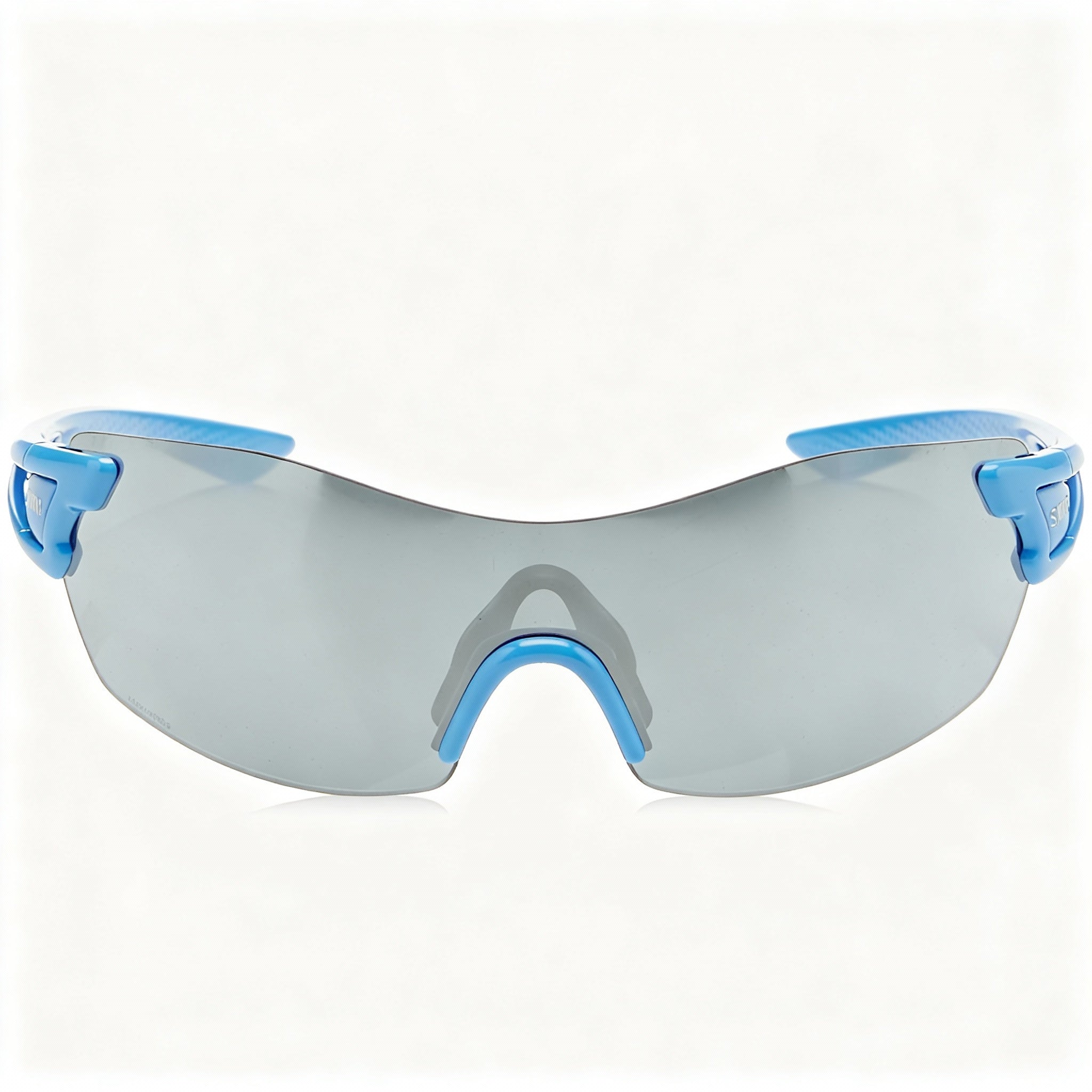 SMITH Pivlock Asana Women's Sunglasses, Blue Blossom Speckled Acetate Frame, Silver Lenses, 99mm