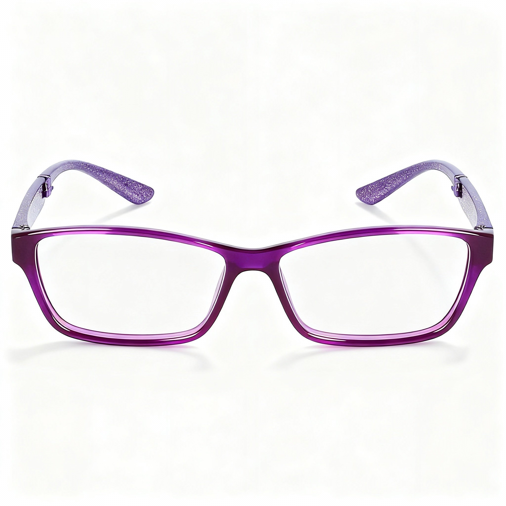 Lacoste L3803B Kids Grilamid Full Rim Rectangle Eyeglasses, Matte Purple, Lens 51mm Bridge 14mm Temple 135mm