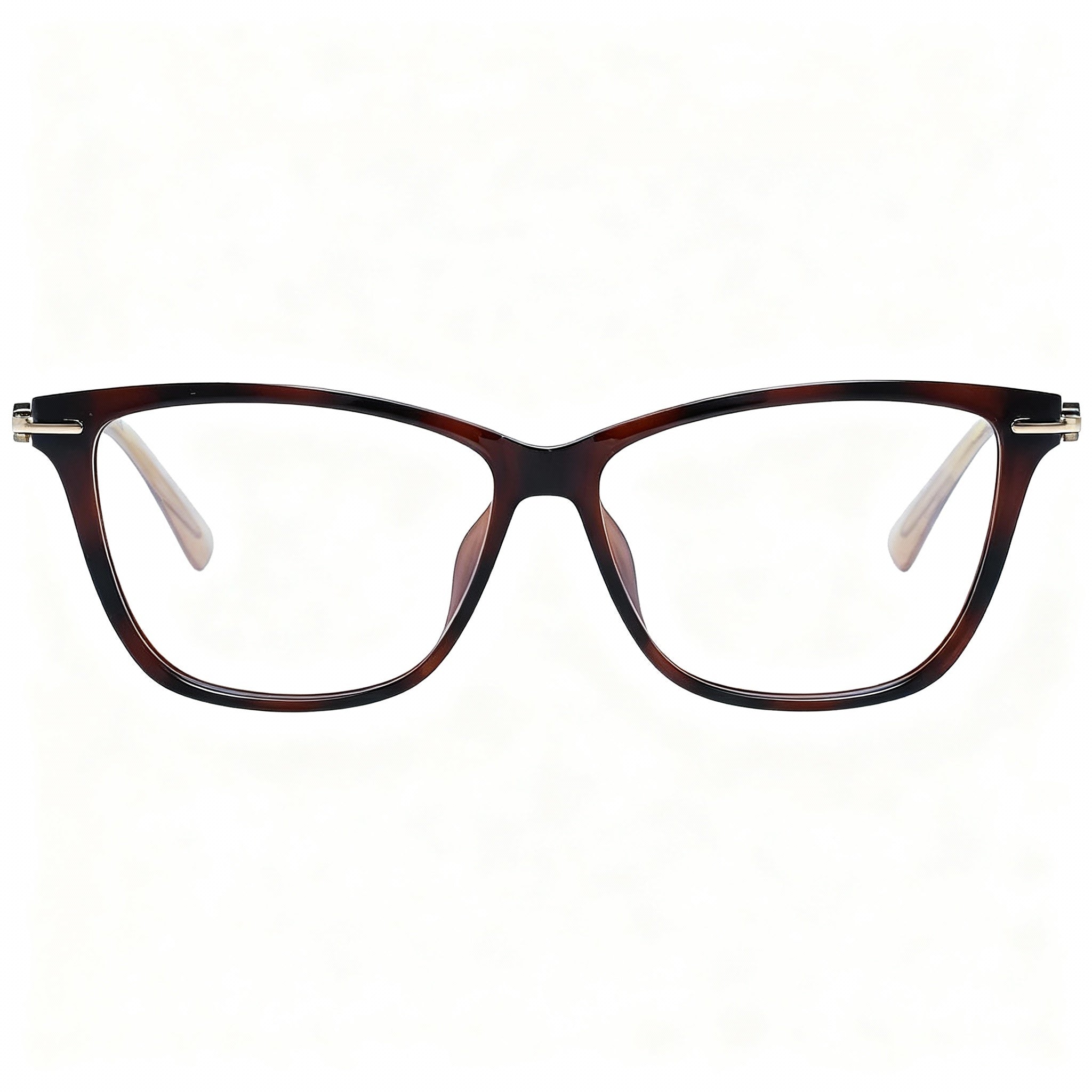 Max & Co. Modern MO5038 Women's Eyeglasses, Dark Havana Injected Frame, Clear Plastic Lenses 56-13-140