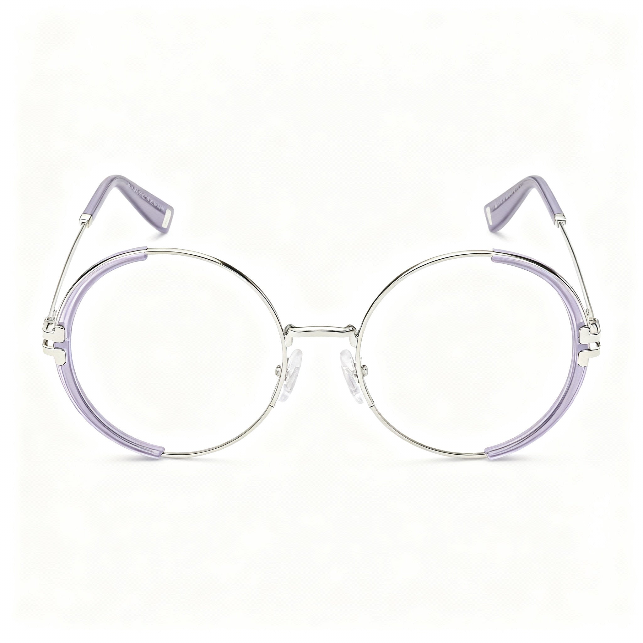 Marc Jacobs Mj 1093 Palladiuviol Women's Metal Frame Full-Rim Eyeglasses, Lens Width 55mm