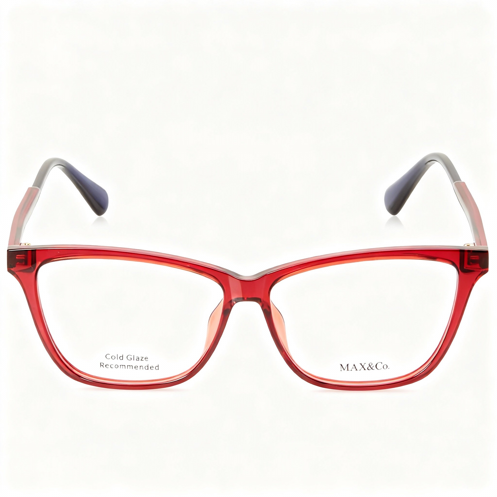 Max & Co. MO5038 Modern Style Injected Frame Eyeglasses for Women with Polycarbonate Lenses 56mm