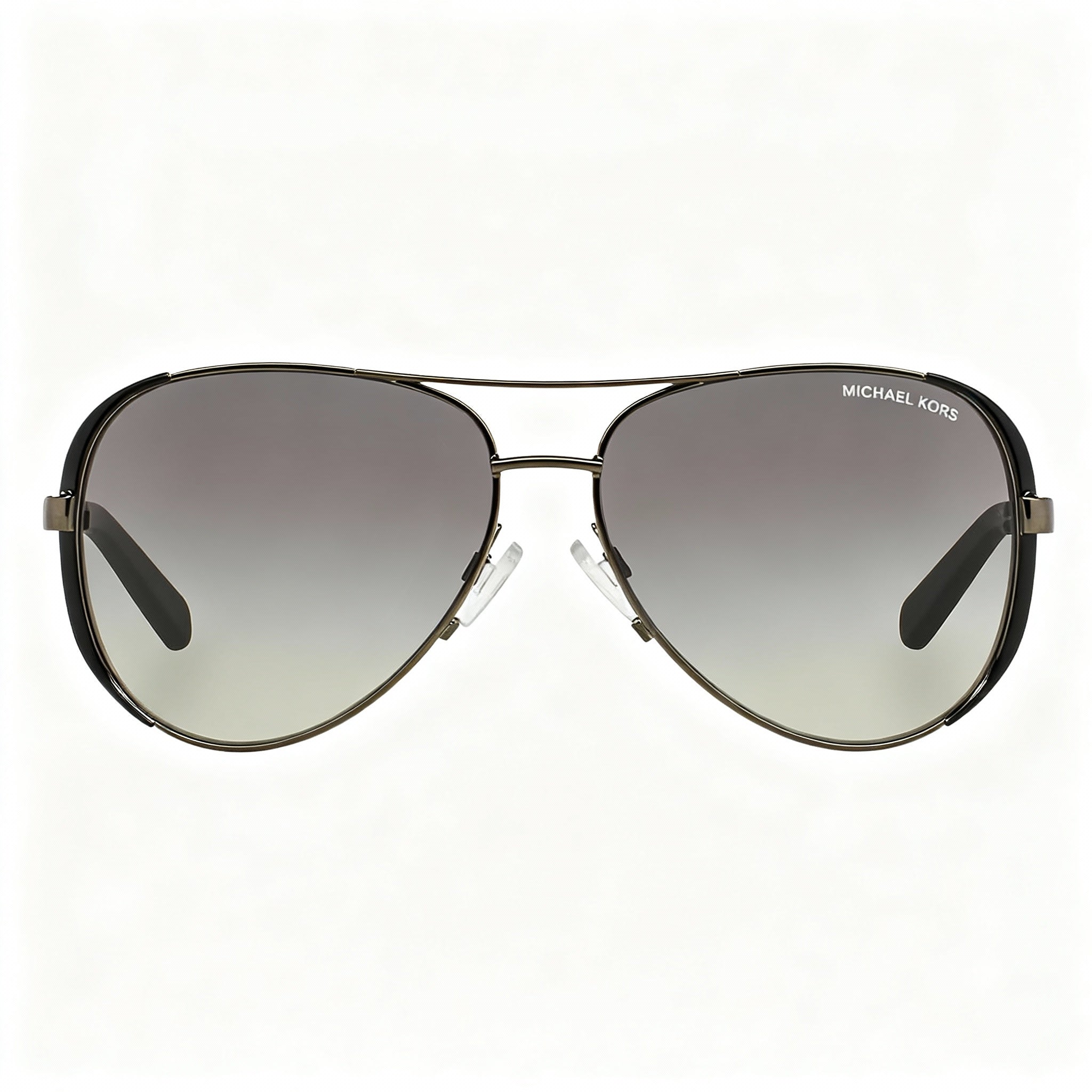 Michael Kors Mk5004 Chelsea Women's Gunmetal Black Plastic Frame UV Protected Grey Gradient Non-Polarized Sunglasses 59mm