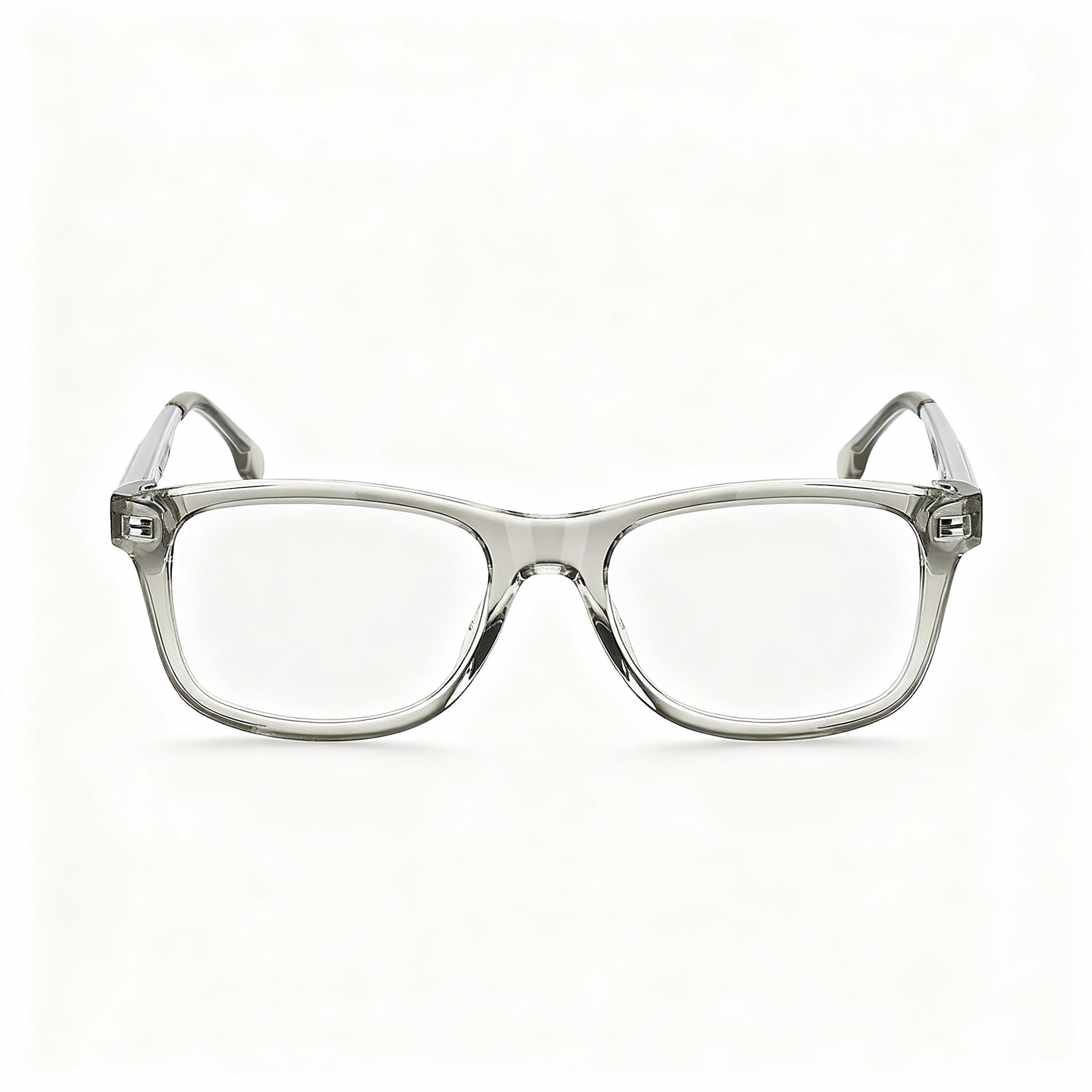 BOSS 1547 Men's Casual Acetate Frame Eyeglasses, Crystal Blue, Non-Polarized Lenses, Size 51-16