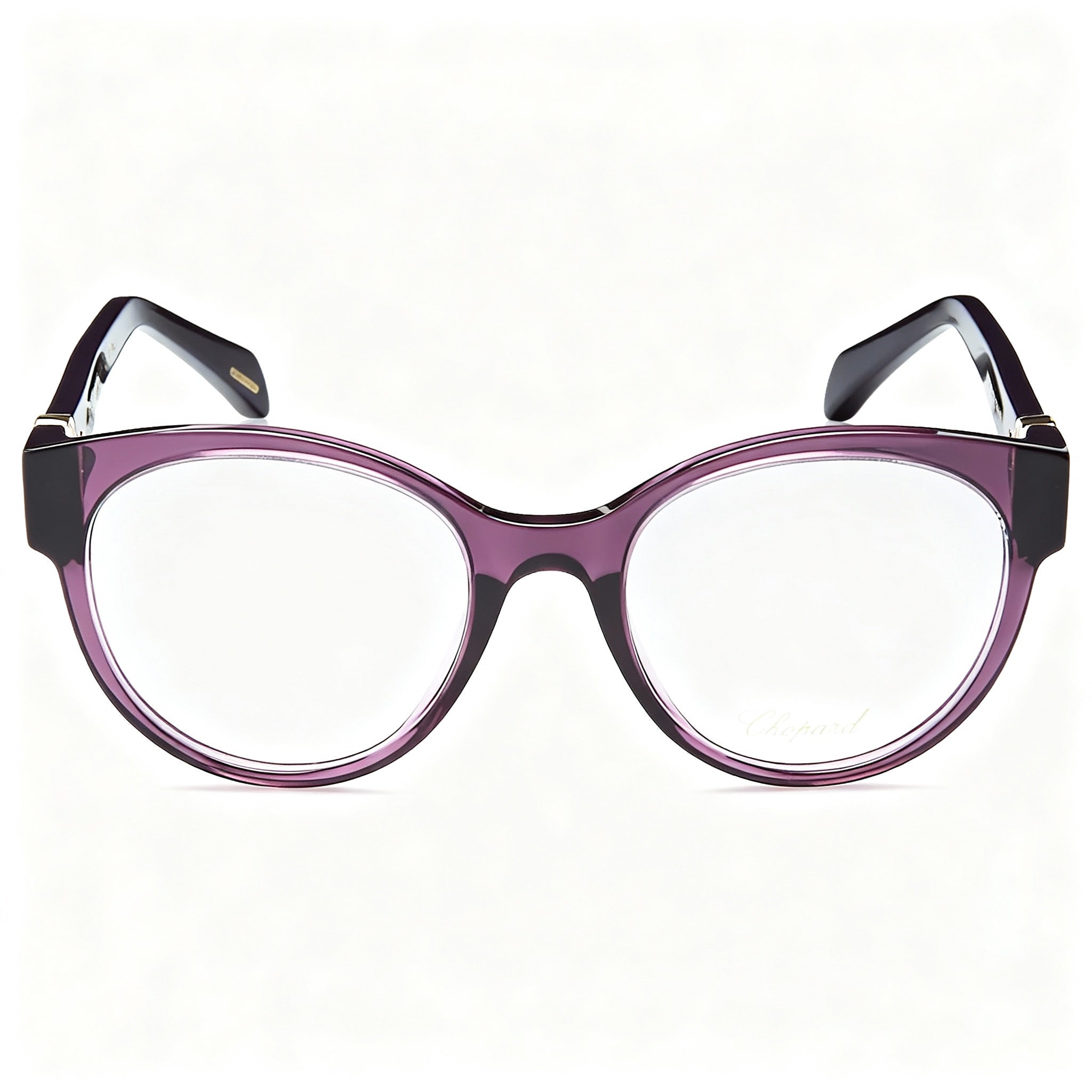Chopard Modern Women's Transparent Violet Cellulose Acetate Eyeglasses (Lens 53mm, Bridge 19mm, Temple 145mm)