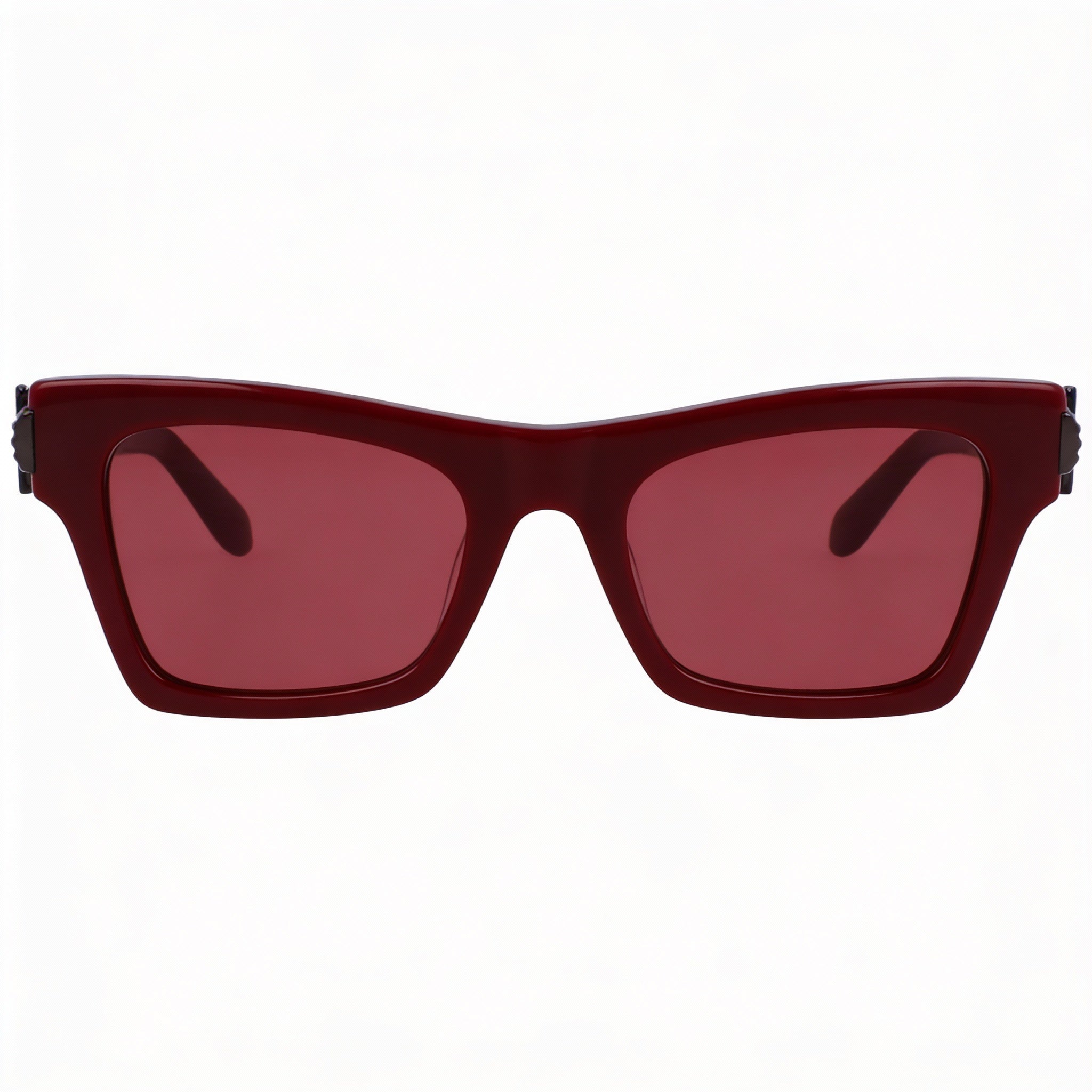Ferragamo Sf2013s Women's Burgundy Acetate UV Protection Sunglasses 52mm