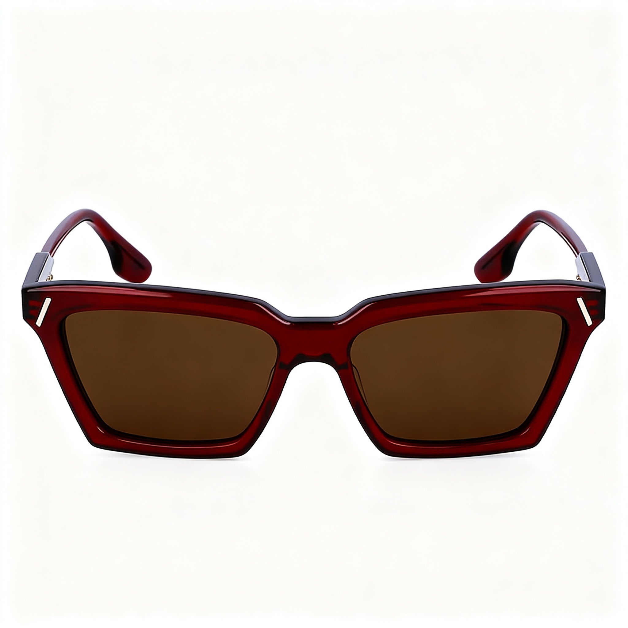 Victoria Beckham Vb661s Unisex Red Acetate Sunglasses with 100% UV Protection, Size 57-16-140