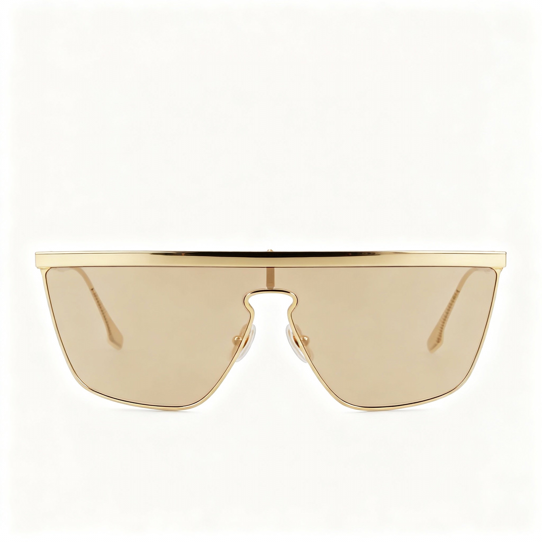 Victoria Beckham Vb245s Women's Gold Mirror Metal Frame Non-Polarized Sunglasses with Gold Lenses 59-20-140