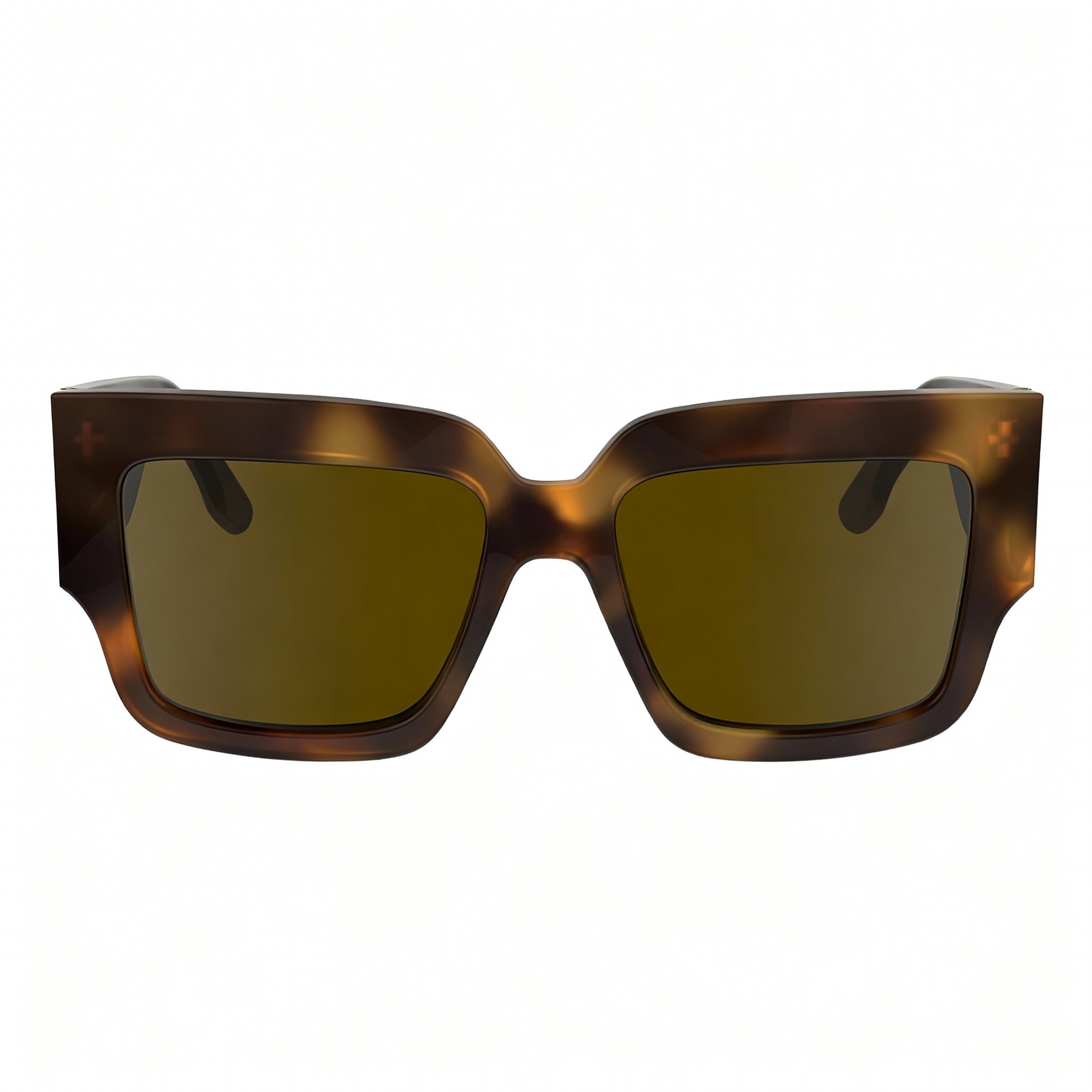 Victoria Beckham Modern Women's Tortoise Acetate UV Protect Non-Polarized Sunglasses 53mm