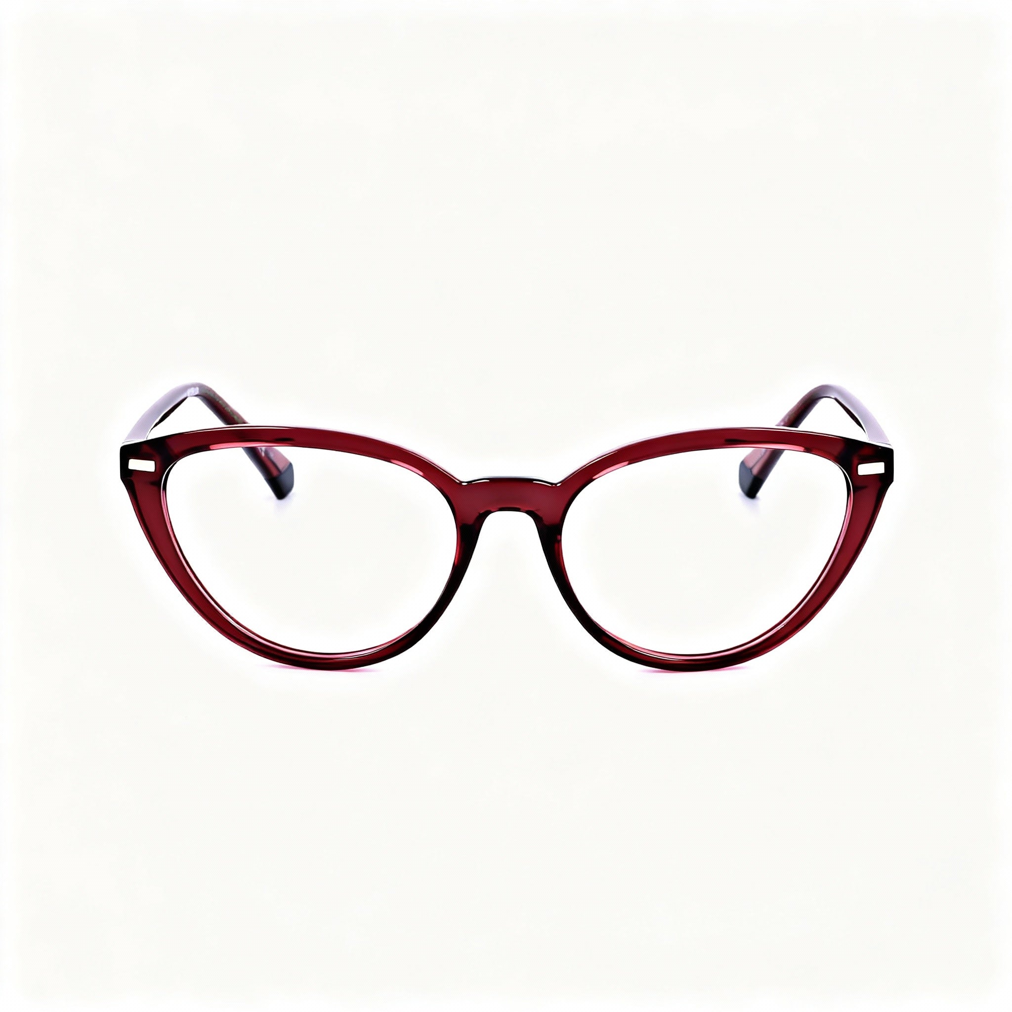 Polaroid Sunglasses Pld D432 Women’s Transparent Red Injected Frame Non-Polarized Polycarbonate 53mm