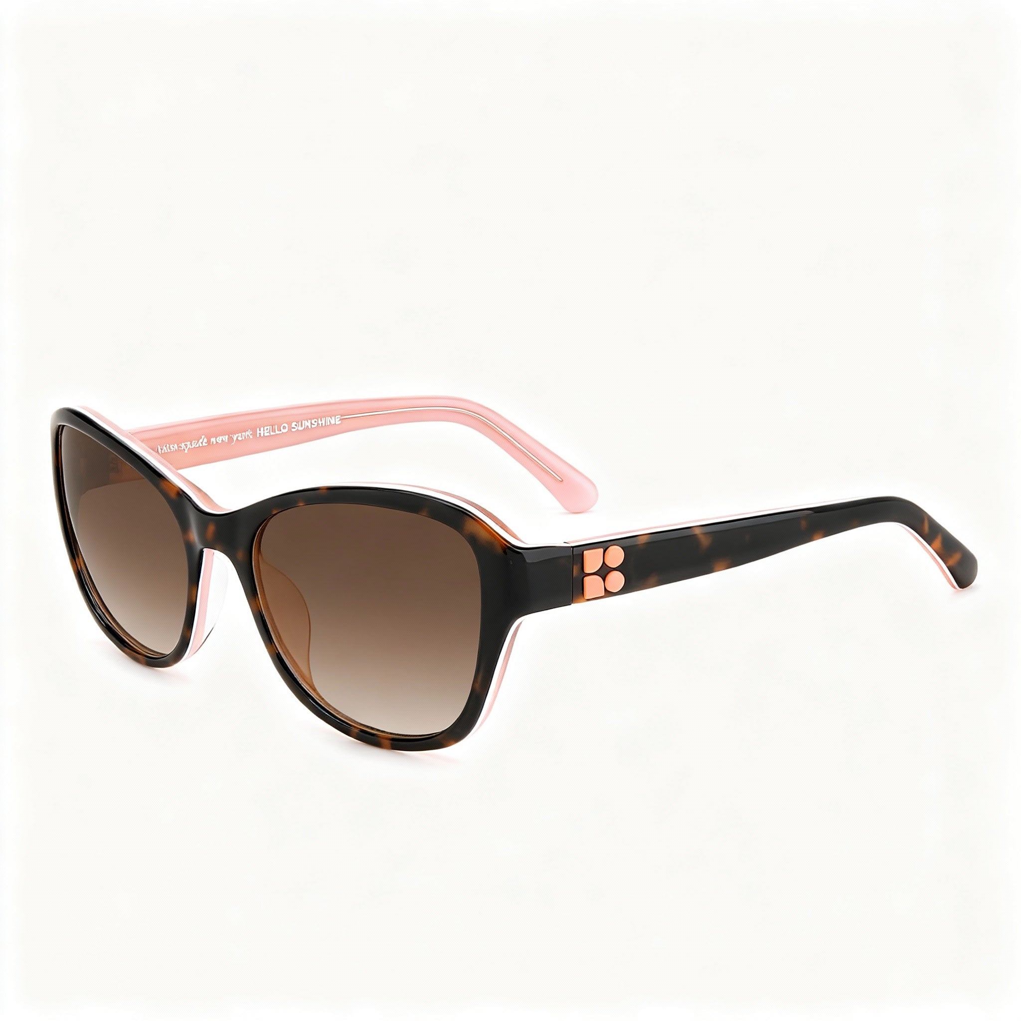 kate spade new york GOLDA/G/S Women's Havana ECO ACETATE Brown Shaded Non-Polarized Sunglasses 56-20-135mm