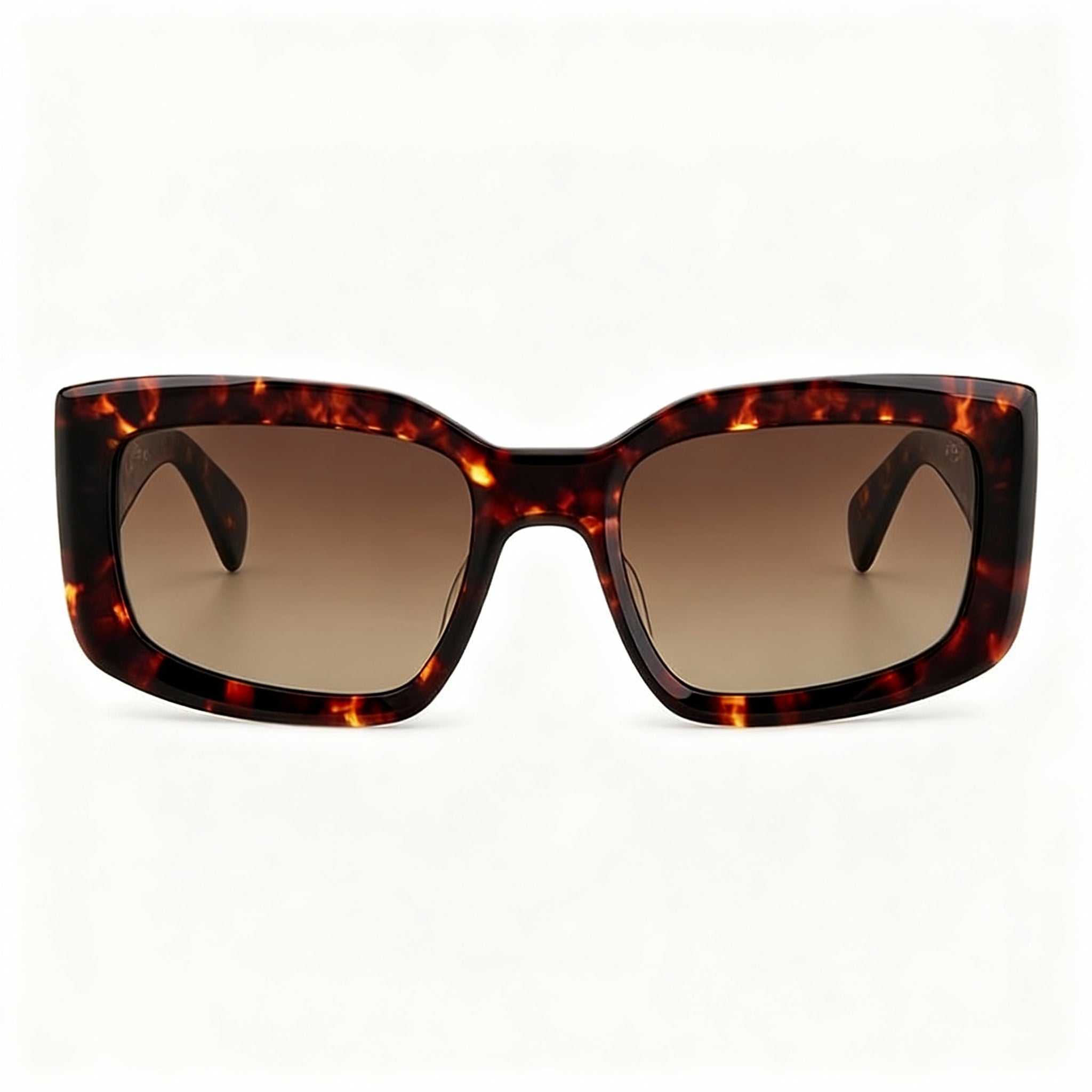 rag & bone Modern Women's Havana Brown Acetate Frame Havana Lens UV Protected Non-Polarized Sunglasses 54-19-140mm