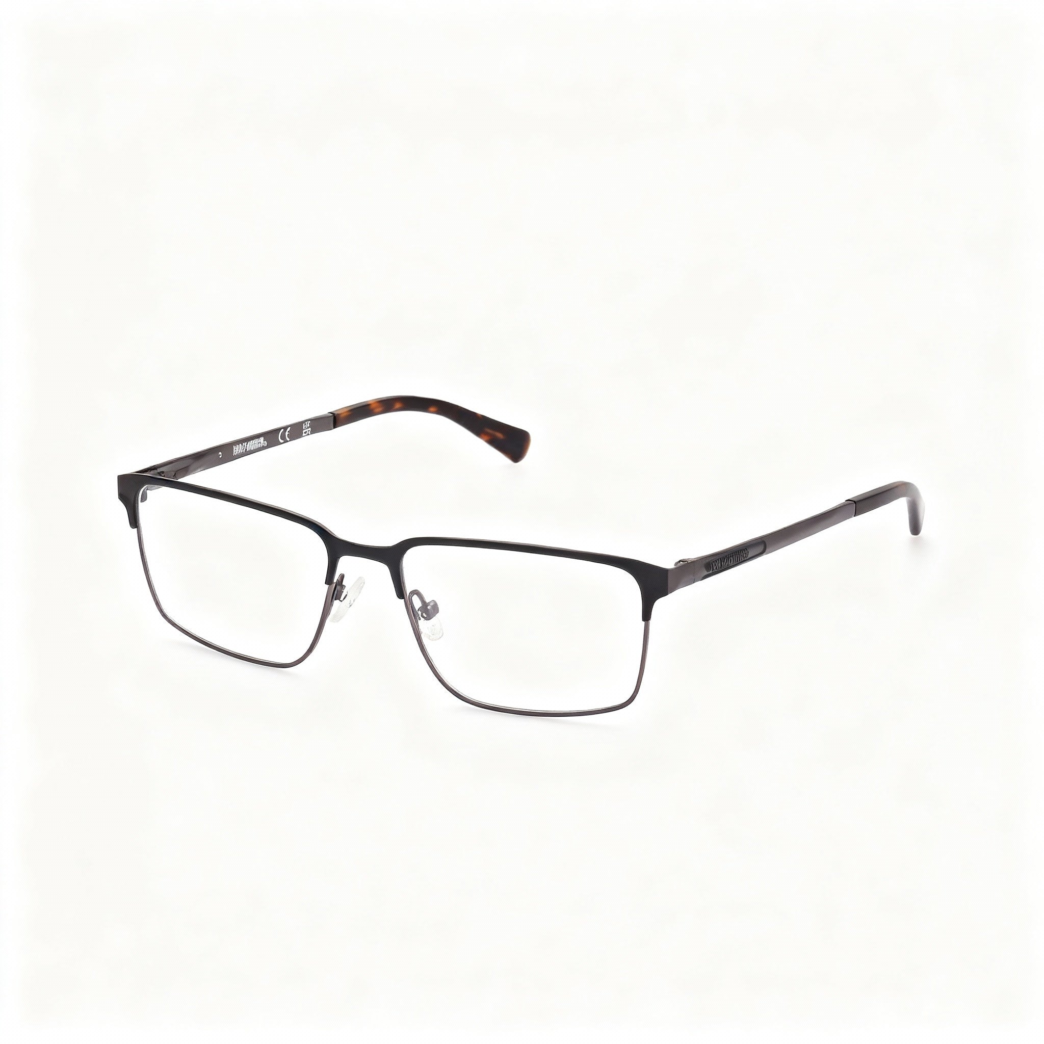 Harley-Davidson Rugged Model Men's Eyewear, with a Matte Black Frame, offering a Standard Fit.