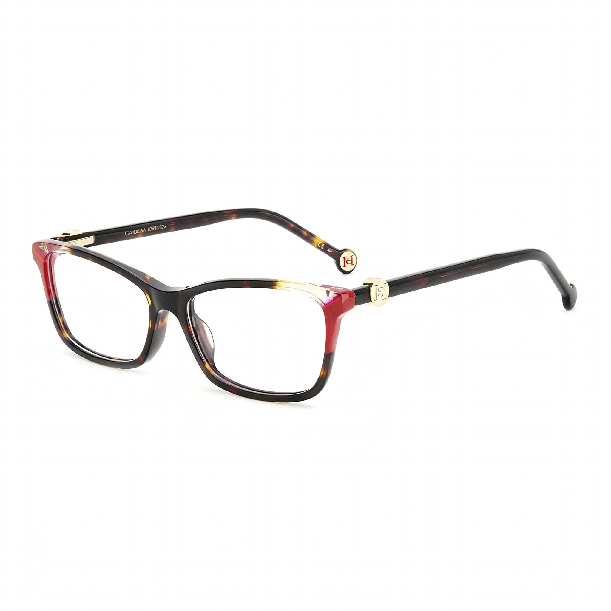 Carolina Herrera Modern Her 0114 Women's Acetate Havana Red Non-Polarized Sunglasses 100% UV Protection 54mm