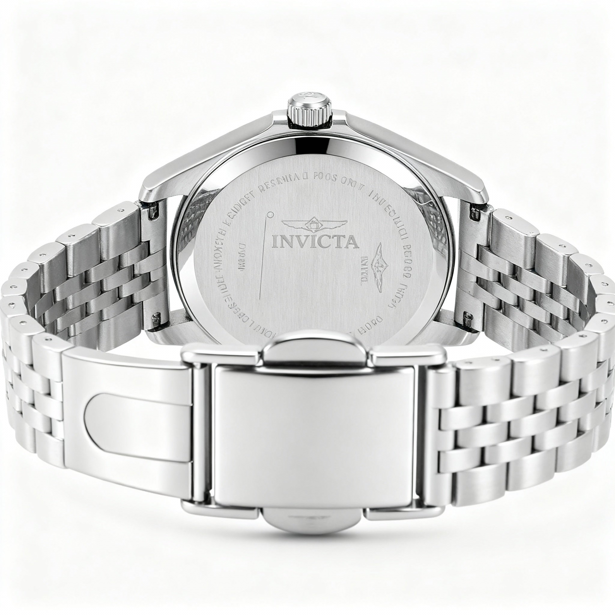 Invicta Specialty 47399 Unisex 43mm Silver-Tone Stainless Steel Blue Dial Bracelet Quartz Watch