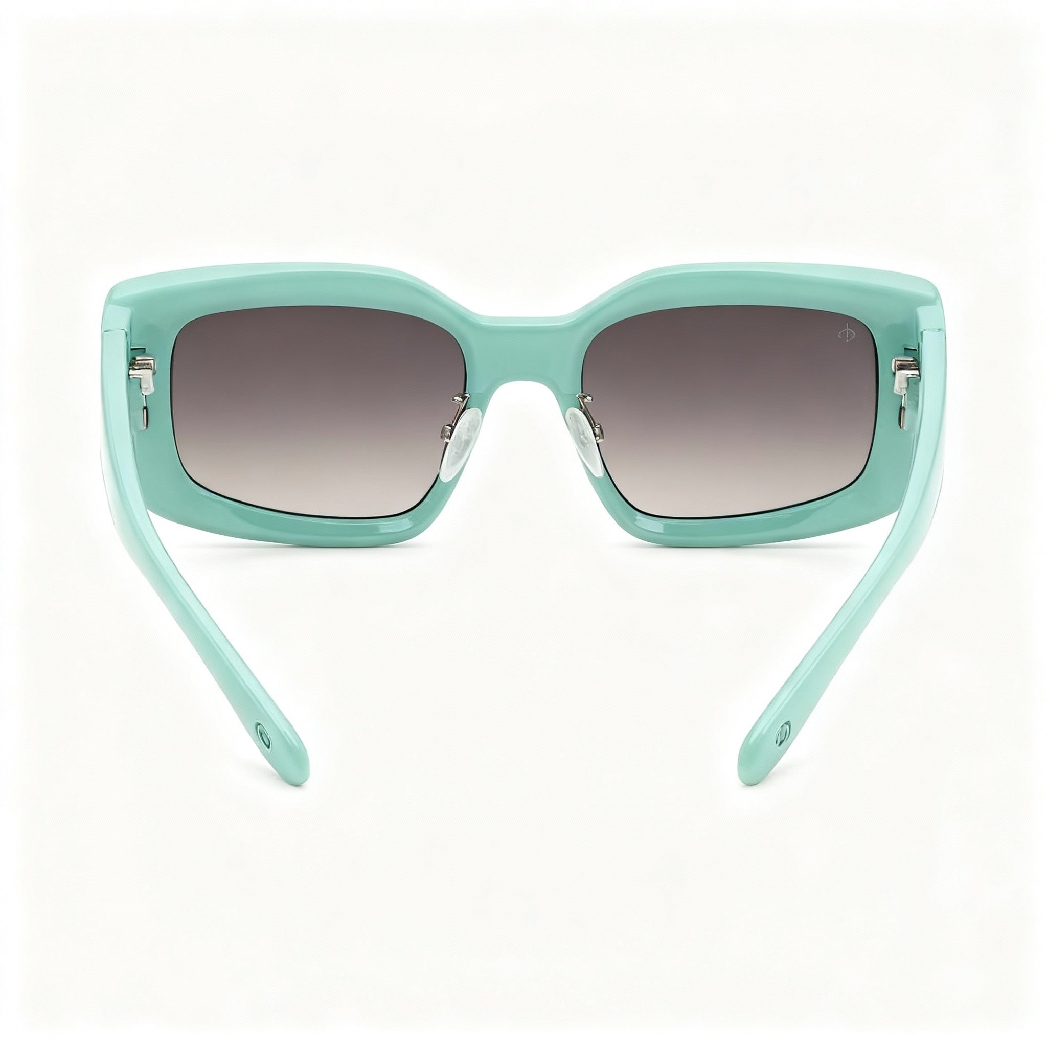 rag & bone Women's Modern Green Acetate Frame Non-Polarized Polycarbonate Sunglasses 54-19-140mm