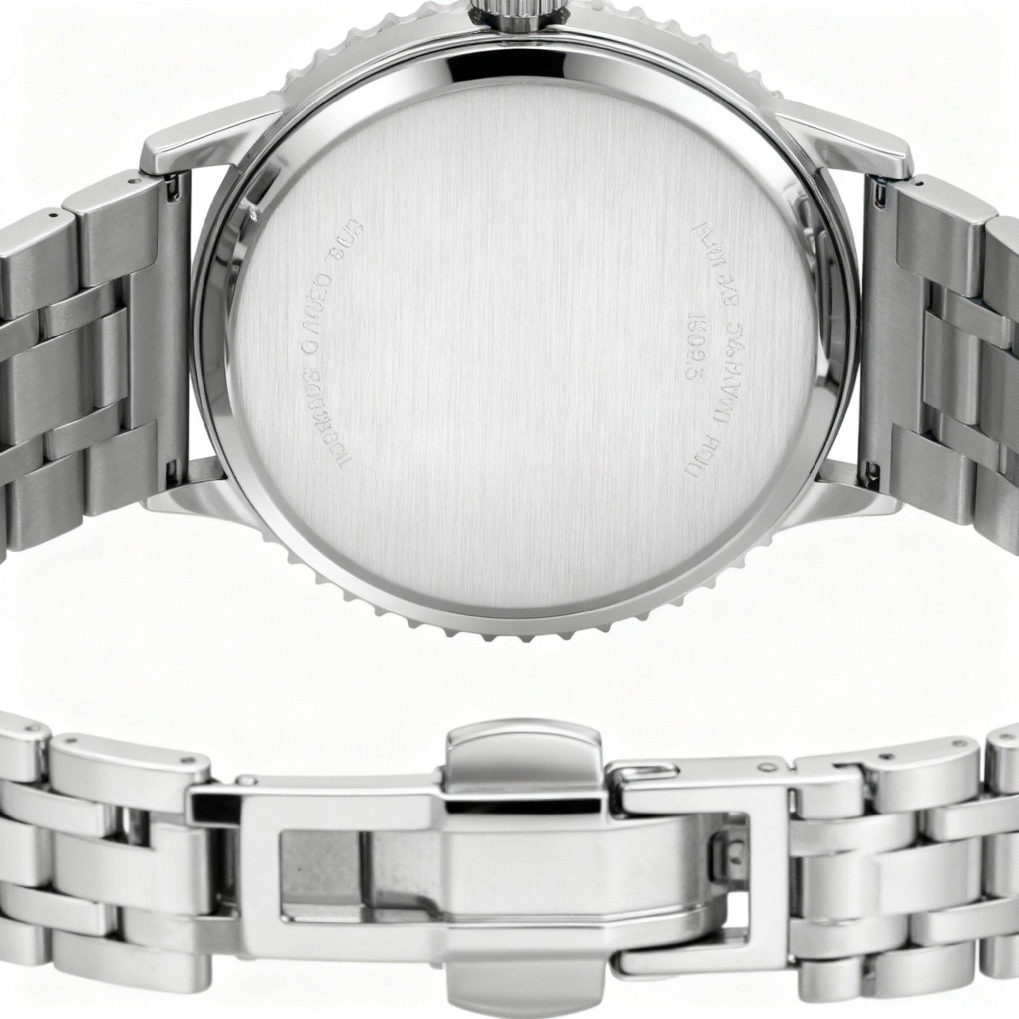 Oceanaut bracelet Men's Stainless Steel Chronograph Watch, Blue Dial, 48mm Case, 100M Water Resistant