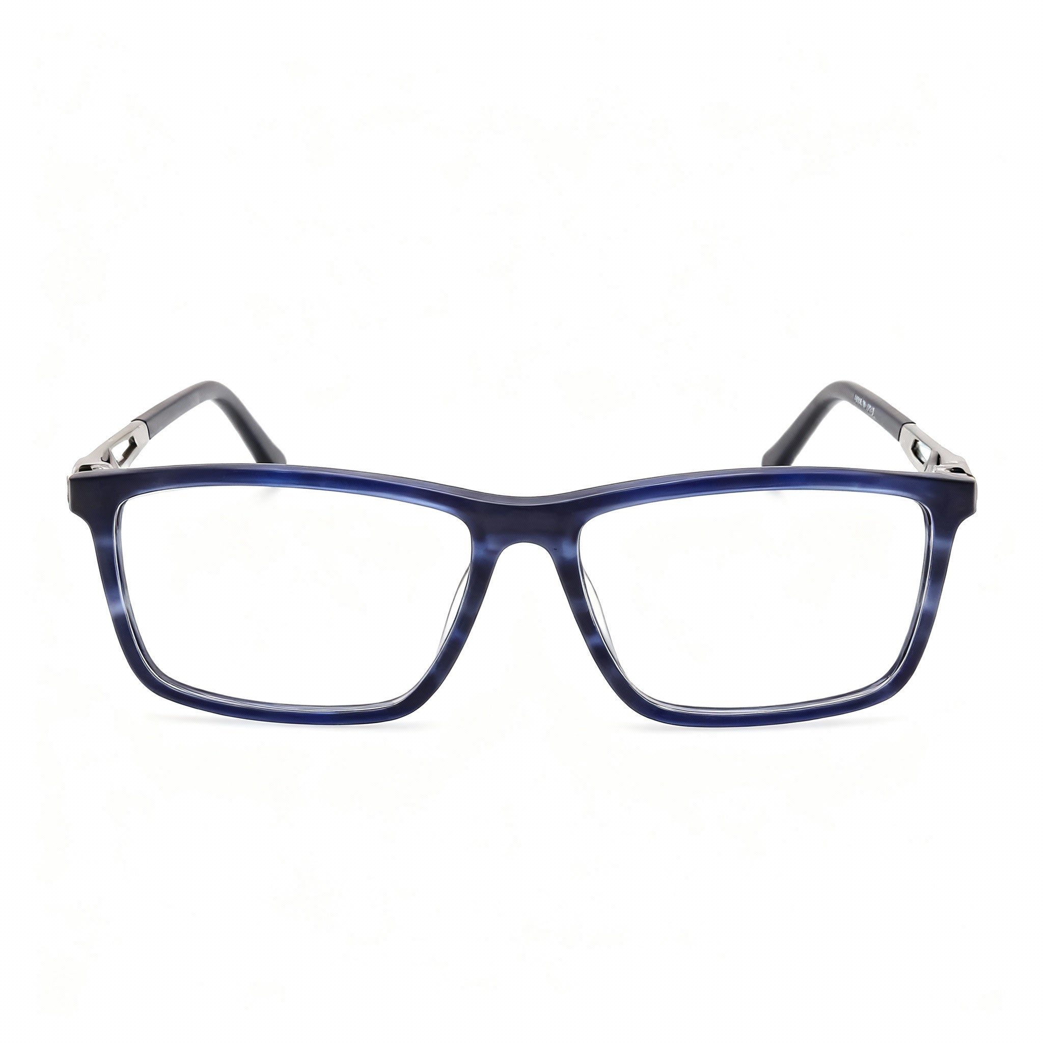 Harley-Davidson Men's Optical Eyeglasses Frames Designed for Prescription Lenses, Finished in Blue Horn