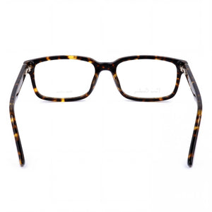 Pierre Cardin P.C. 6162 5MI Rectangle Eyeglasses Men — side view, Havana Acetate temples