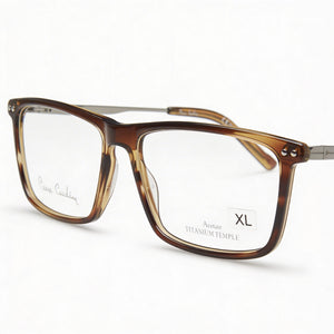 Pierre Cardin P.C. 6247 Rectangle Eyeglasses for Men — front view, Acetate