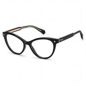 Polaroid Black Rectangle Eyeglasses for Men frame